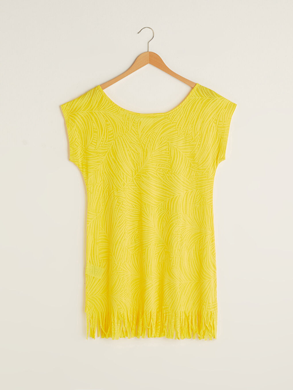 Slash Neck Women's Beach Dress-5