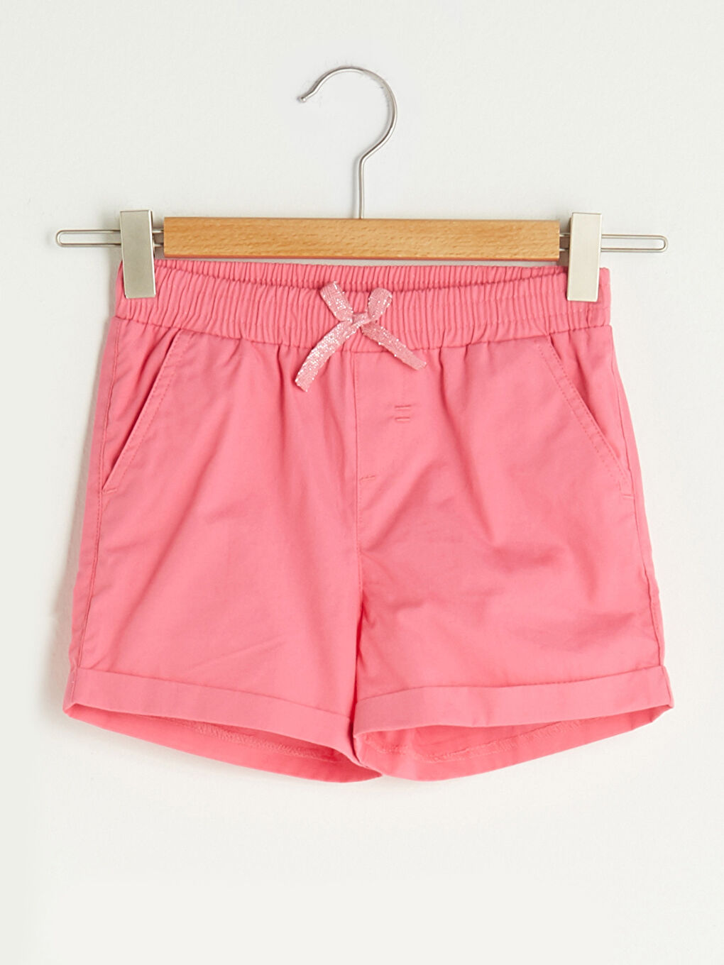Базовые шорты для девочек с эластичным поясом