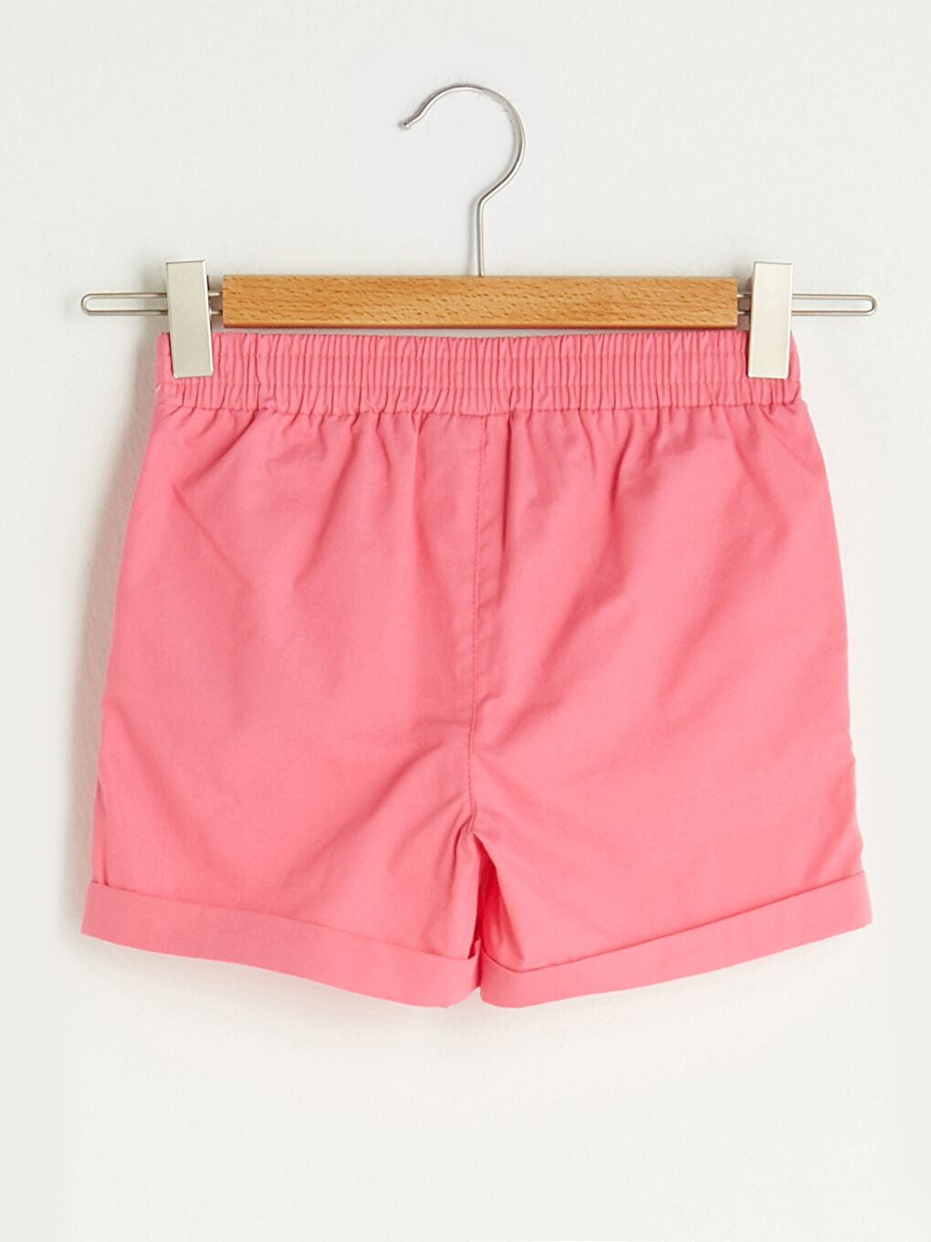Базовые шорты для девочек с эластичным поясом-1