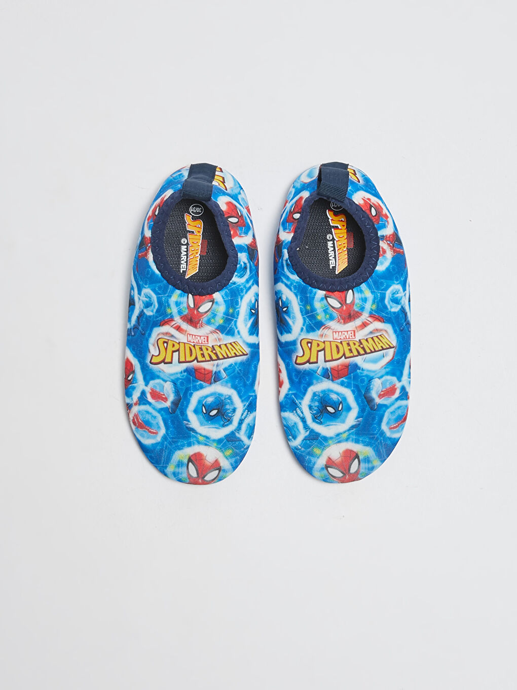 Mavi Spiderman Lisanslı Erkek Çocuk Deniz Ayakkabısı-4