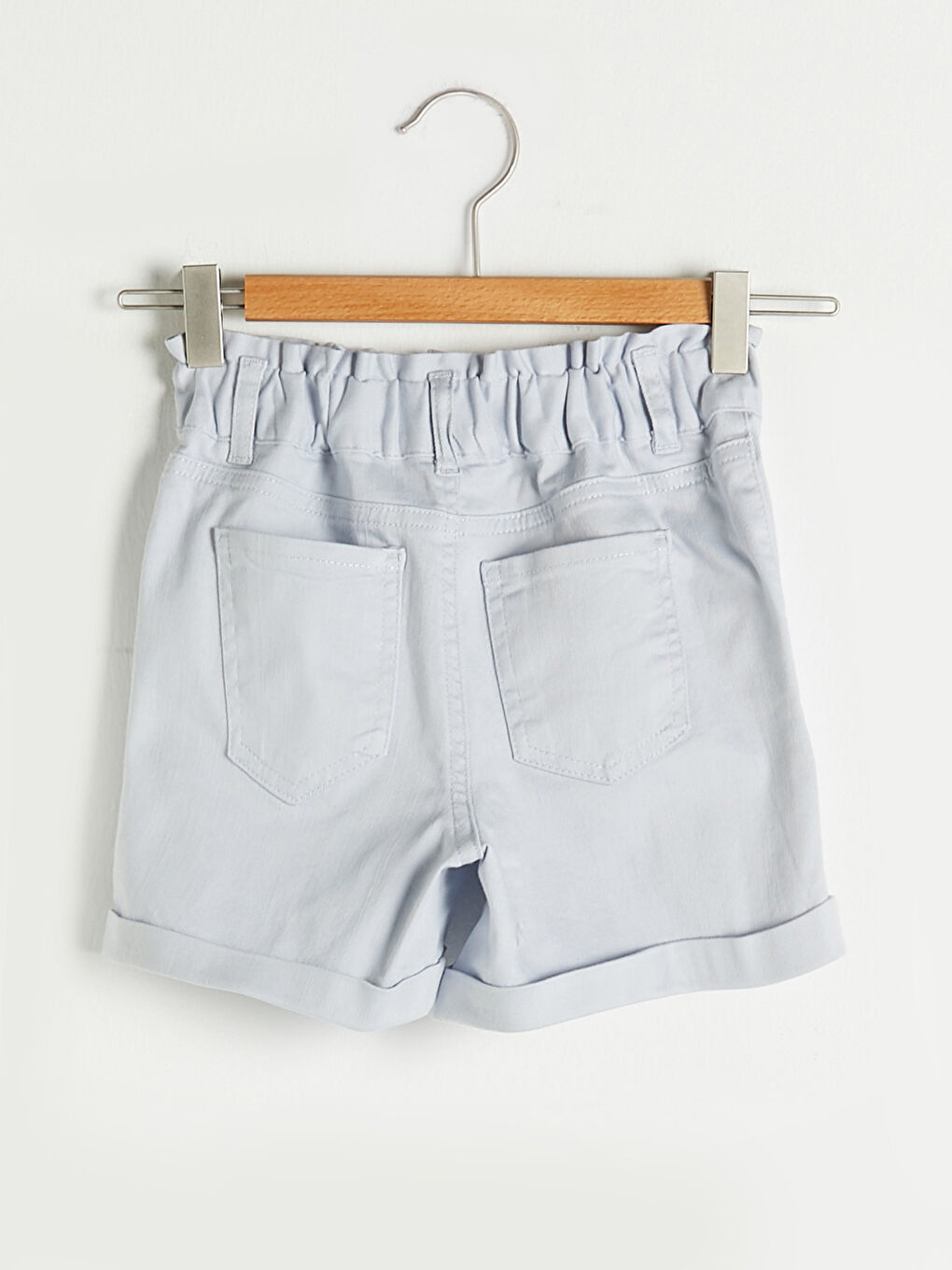 شۆرت کچانی گەبەردینی سادە بە کەمەری لاستیکی-1