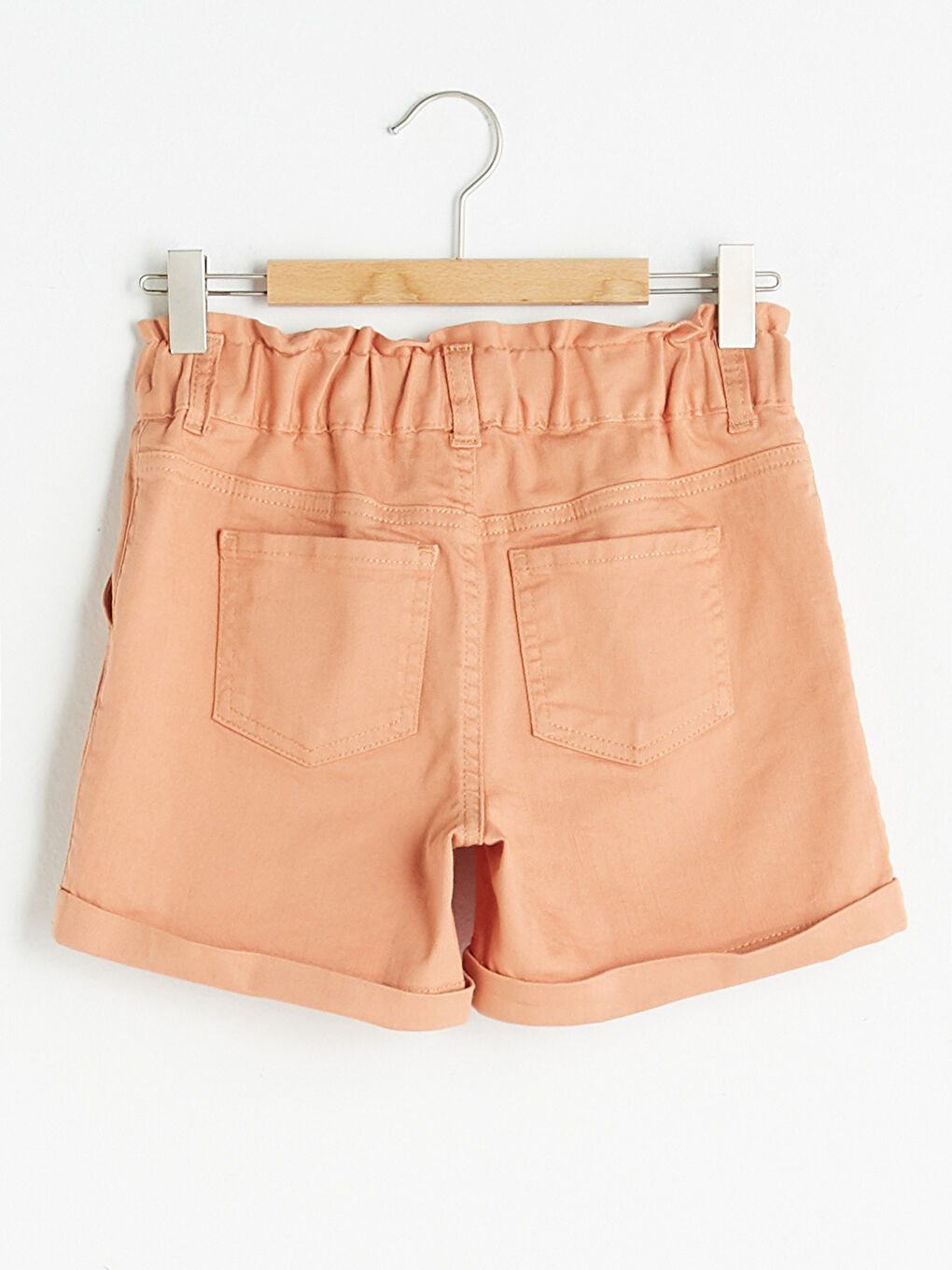 شورتات جبردين أساسية للبنات بخصر مطاطي-1