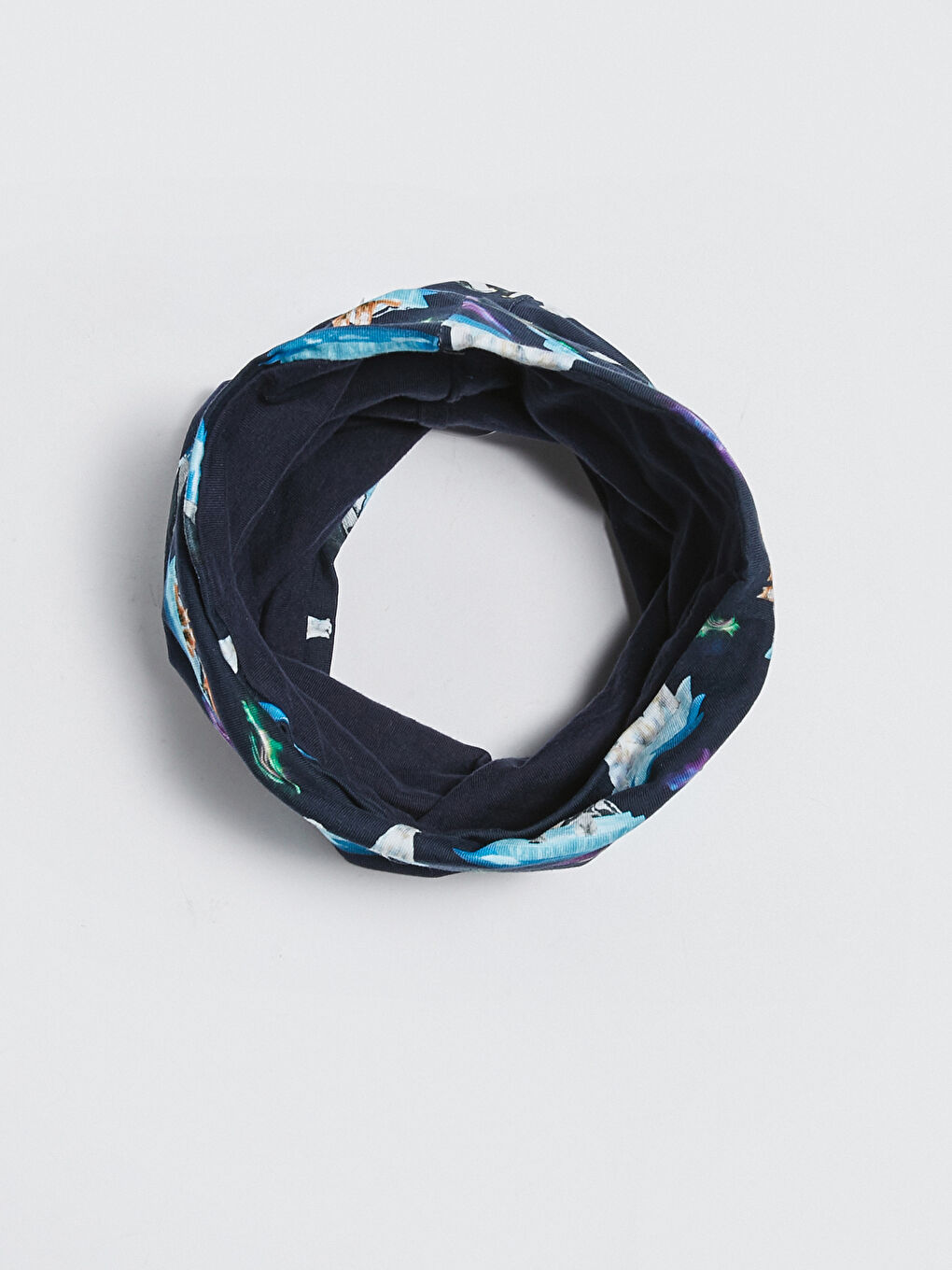 Boy’s Printed Tricot Snood-2