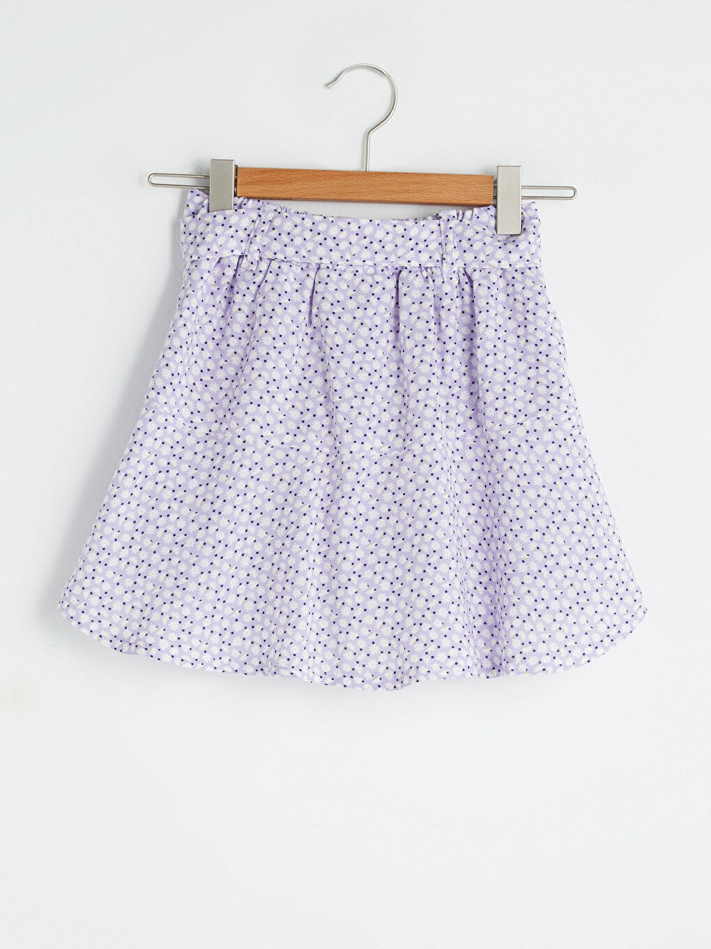 Jupe-Short Fille en Viscose Imprimée-1