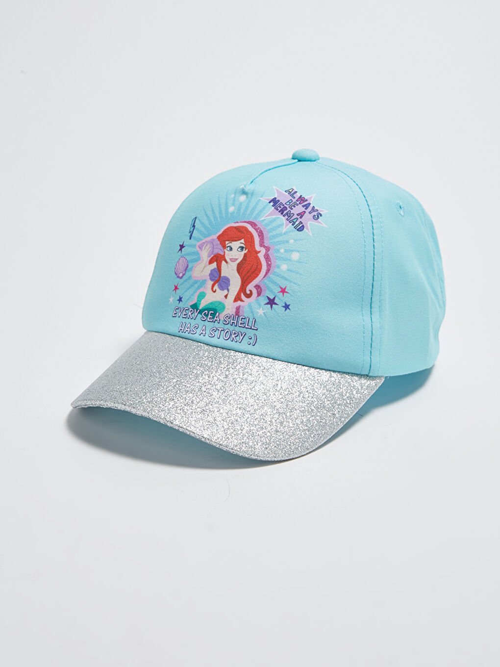 LC Waikiki Girl Child Little Mermaid Ariel Printed Hat -S1ES54Z4-FQZ
