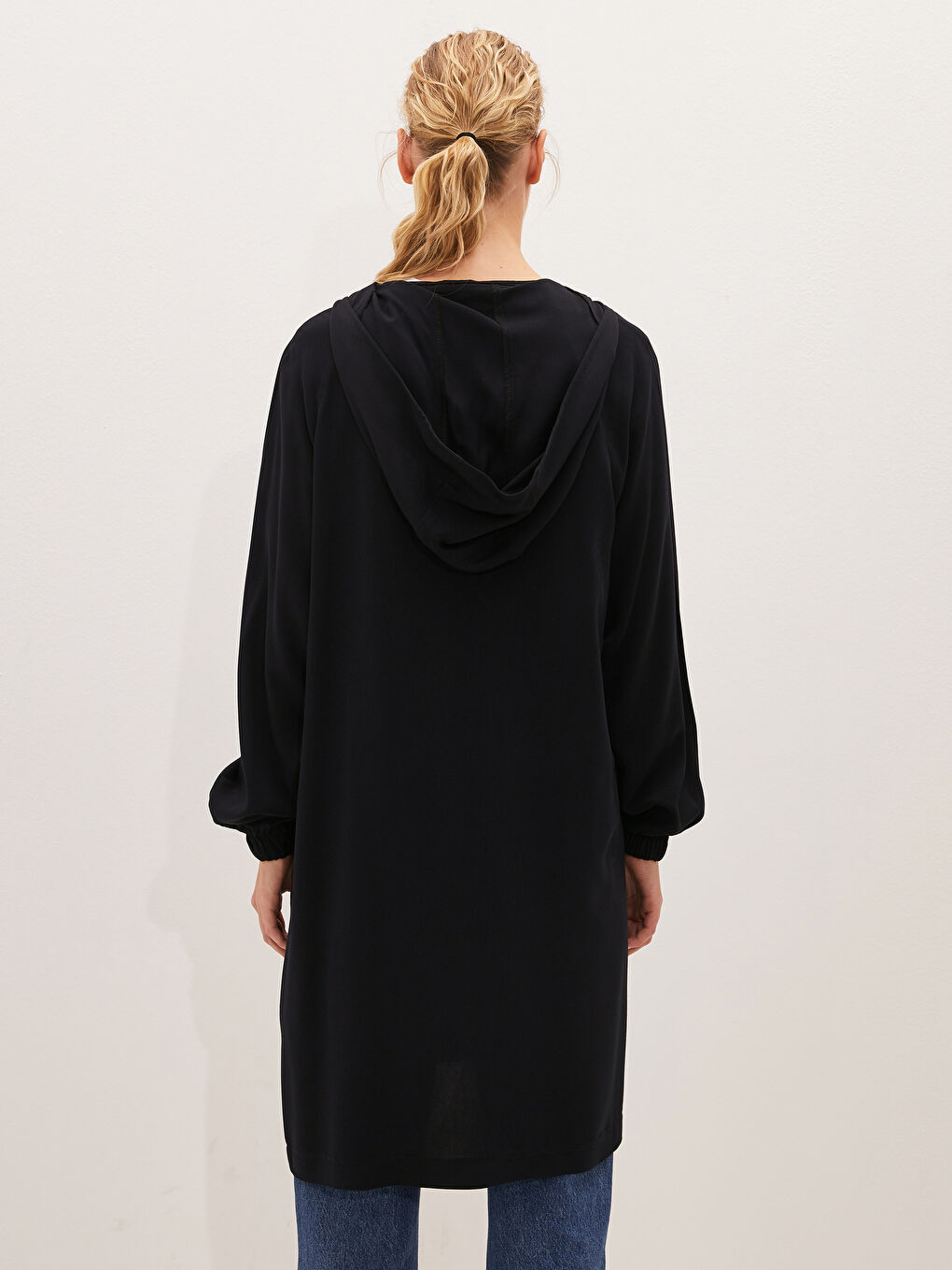 Hooded Regular Pocket Detailed Long Sleeve Women's Coat-7