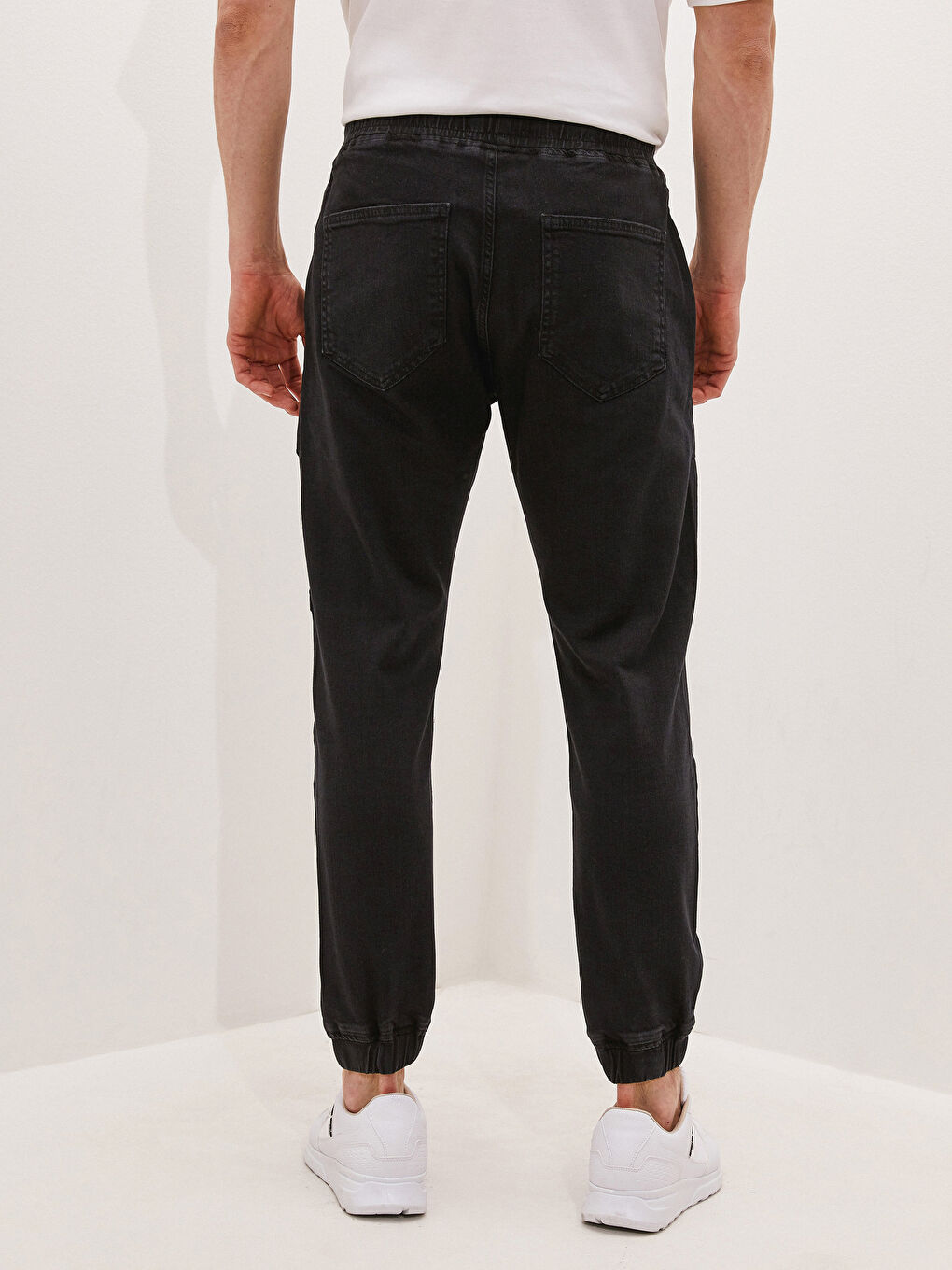 Siyah 780 Jogger Erkek Jean Pantolon-3