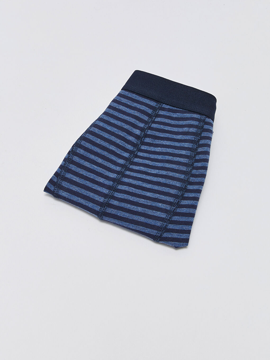 Lacivert Standart Kalıp Esnek Kumaş Erkek Boxer-1