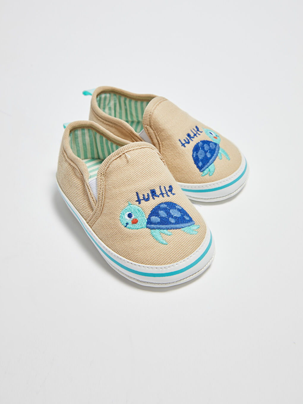 Пинетки для малышей мальчиков с вышивкой-2