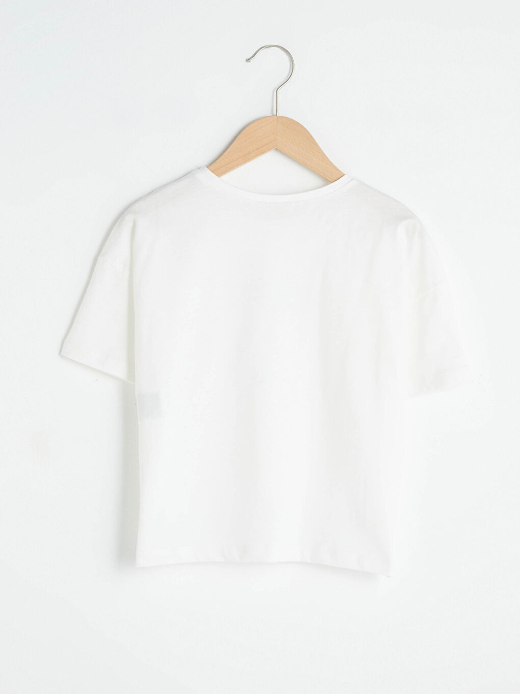 Crew Neck Aries Zodiac Printed Short Sleeve Girls T-Shirt-2