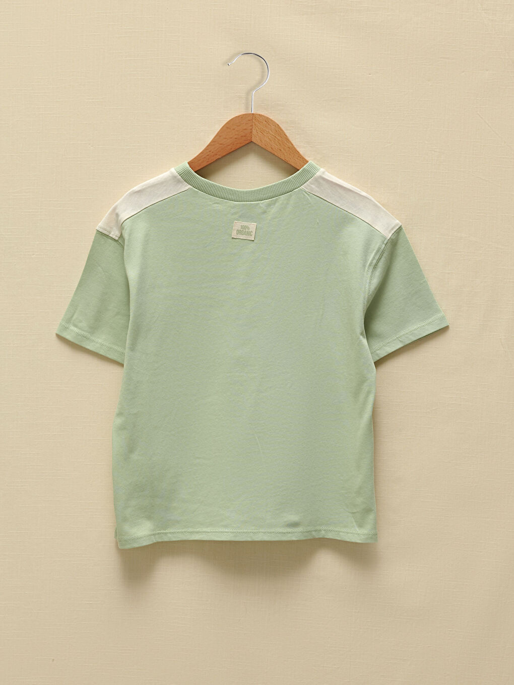 T-shirt pour Filles à Col Rond Imprimé à Manches Courtes-1