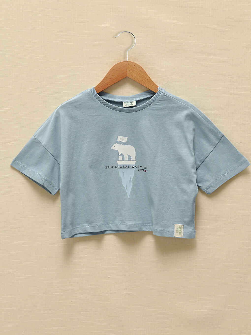 LCW Kids Rundhalsausschnitt Bedrucktes Kurzarm T-Shirt für Mädchen -S1FA10Z4-FFH
