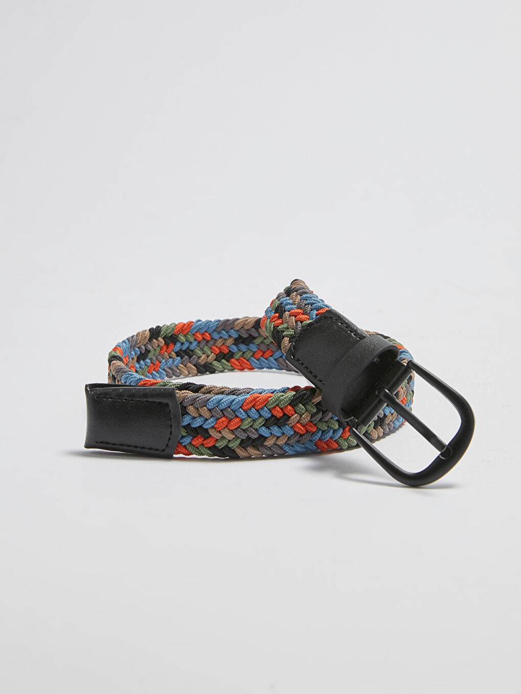 Karışık Erkek Çocuk Örgü Görünümlü Kemer-1