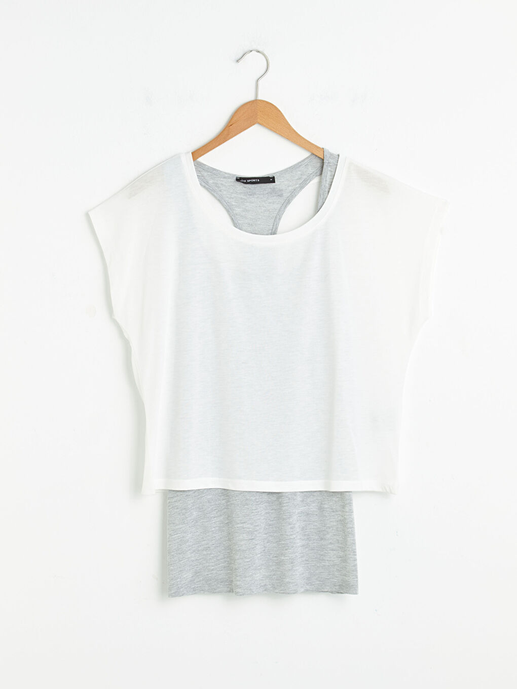 Débardeur Athlétique Uni de Sport à Col Vélo pour Femmes-5