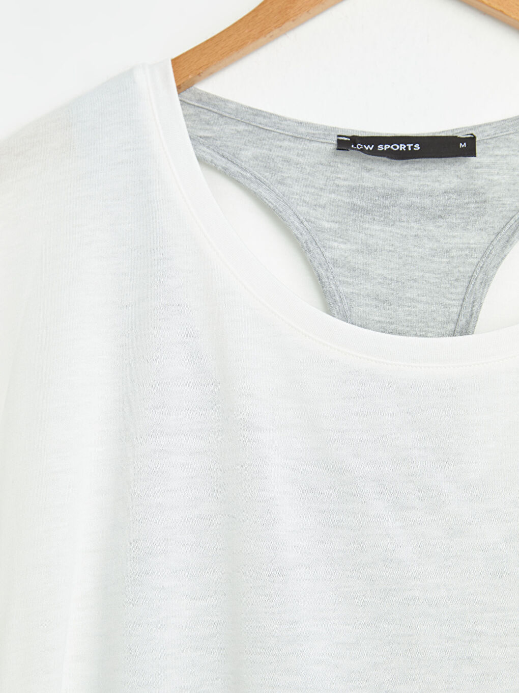 Débardeur Athlétique Uni de Sport à Col Vélo pour Femmes-6