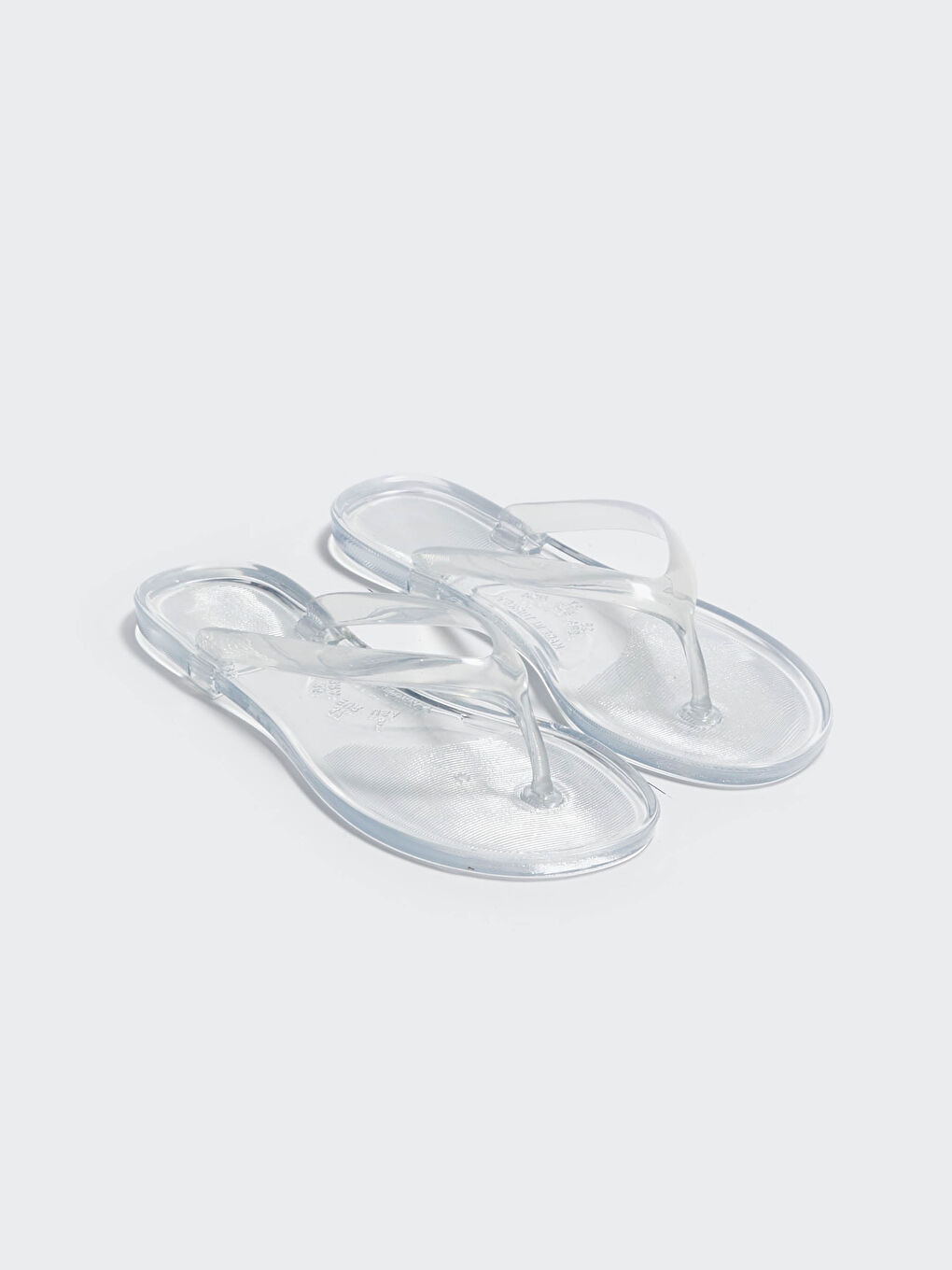 Прозрачные Женские Пляжные Шлепанцы