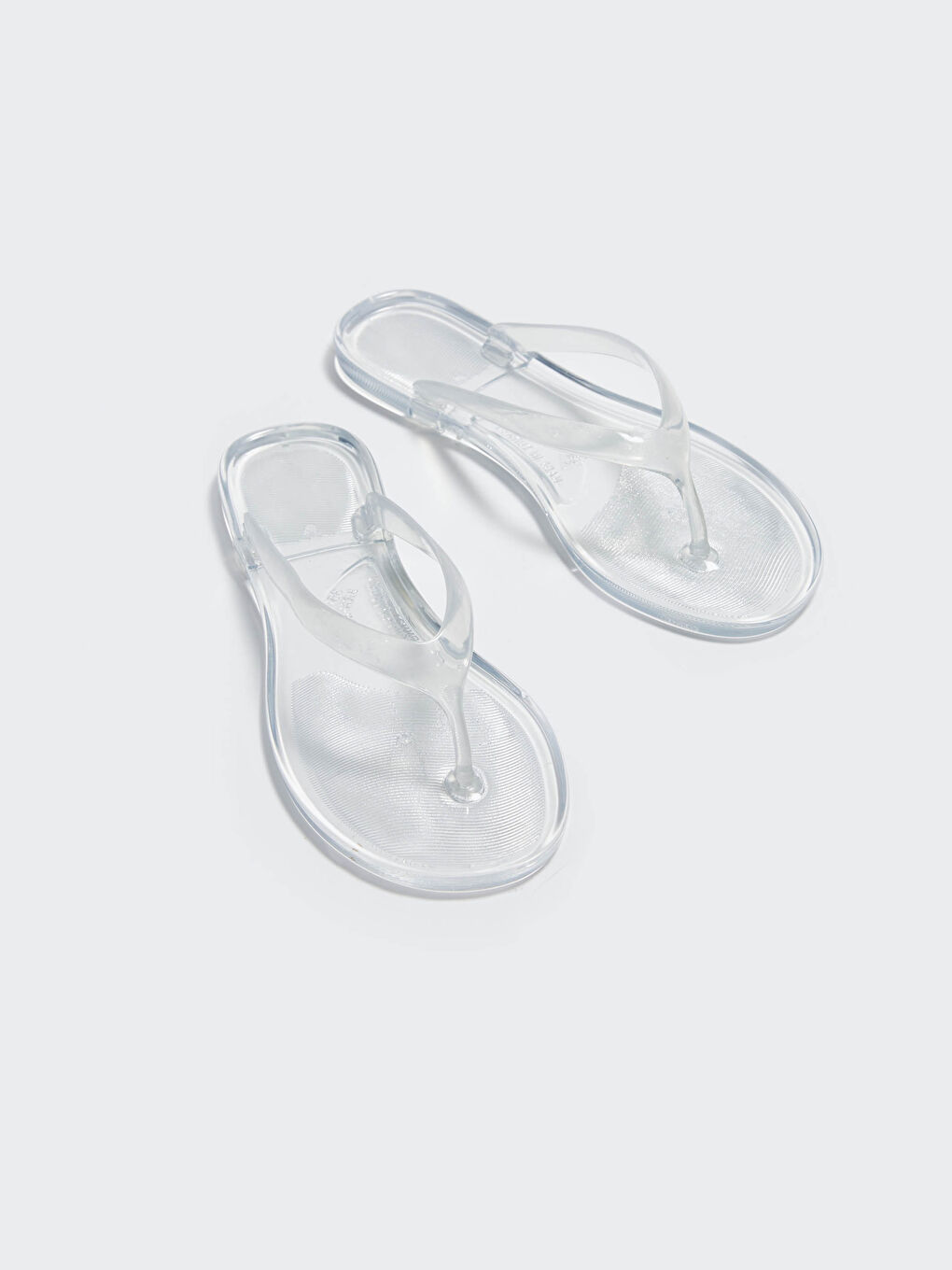 Прозрачные Женские Пляжные Шлепанцы-2