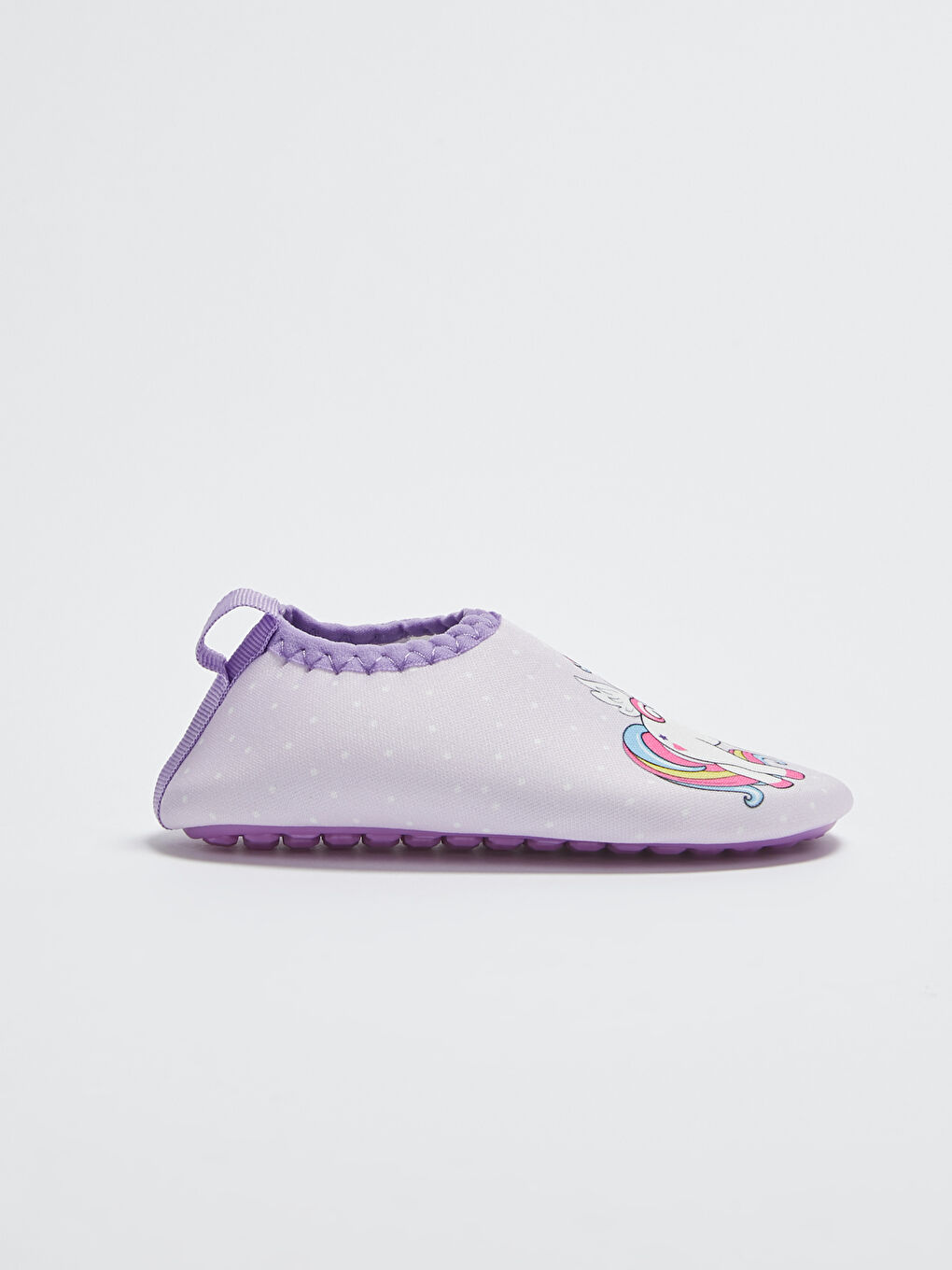 Baby Girl's Printed Aqua Shoes-1