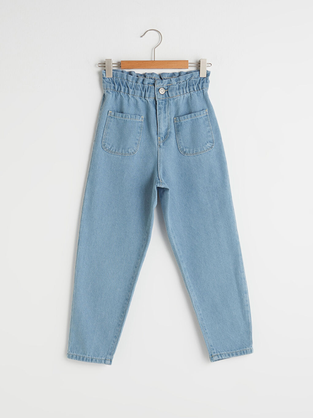 Джинсы для Девочек Хлопковые на Резинке