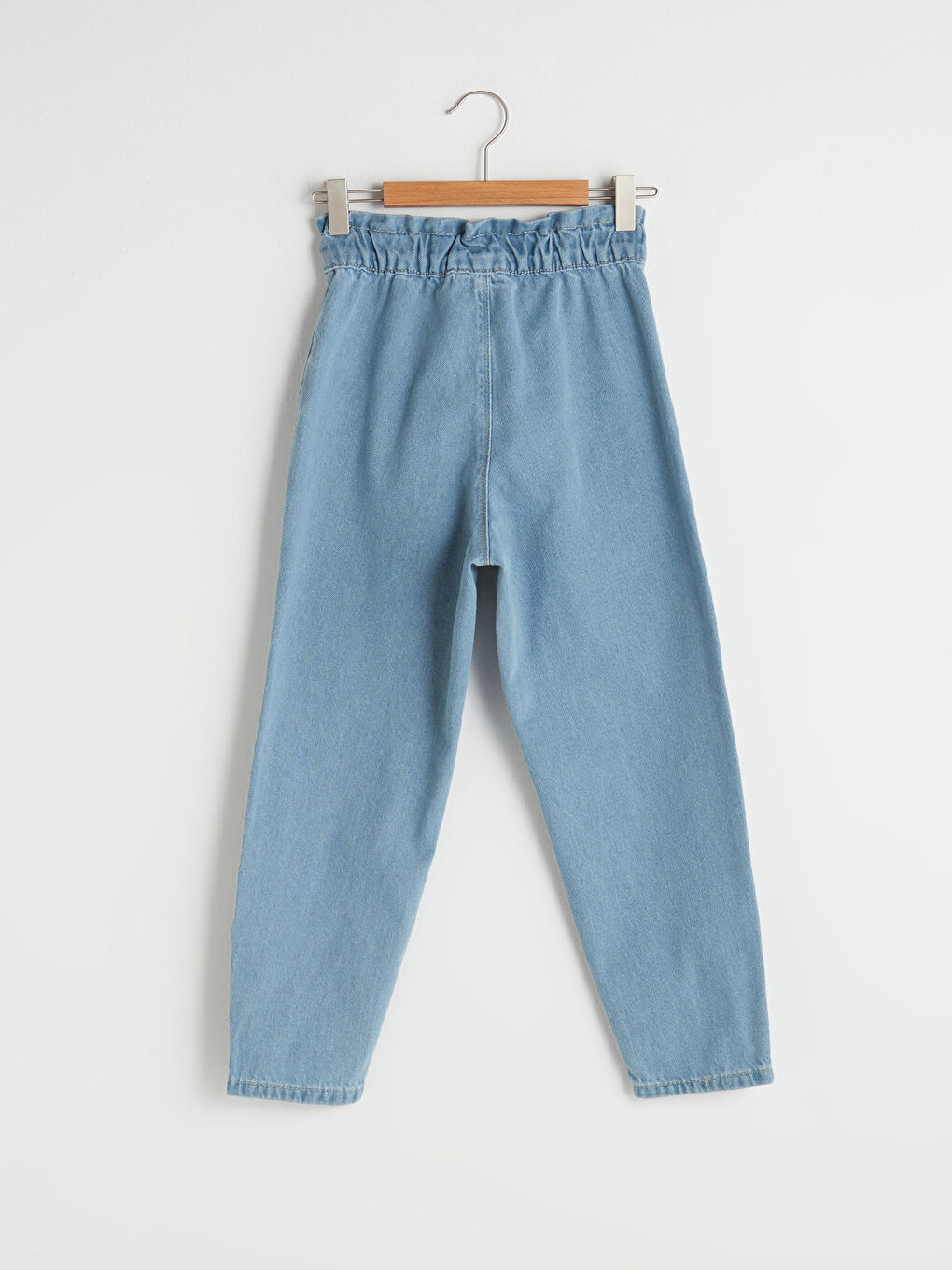 Джинсы для Девочек Хлопковые на Резинке-1