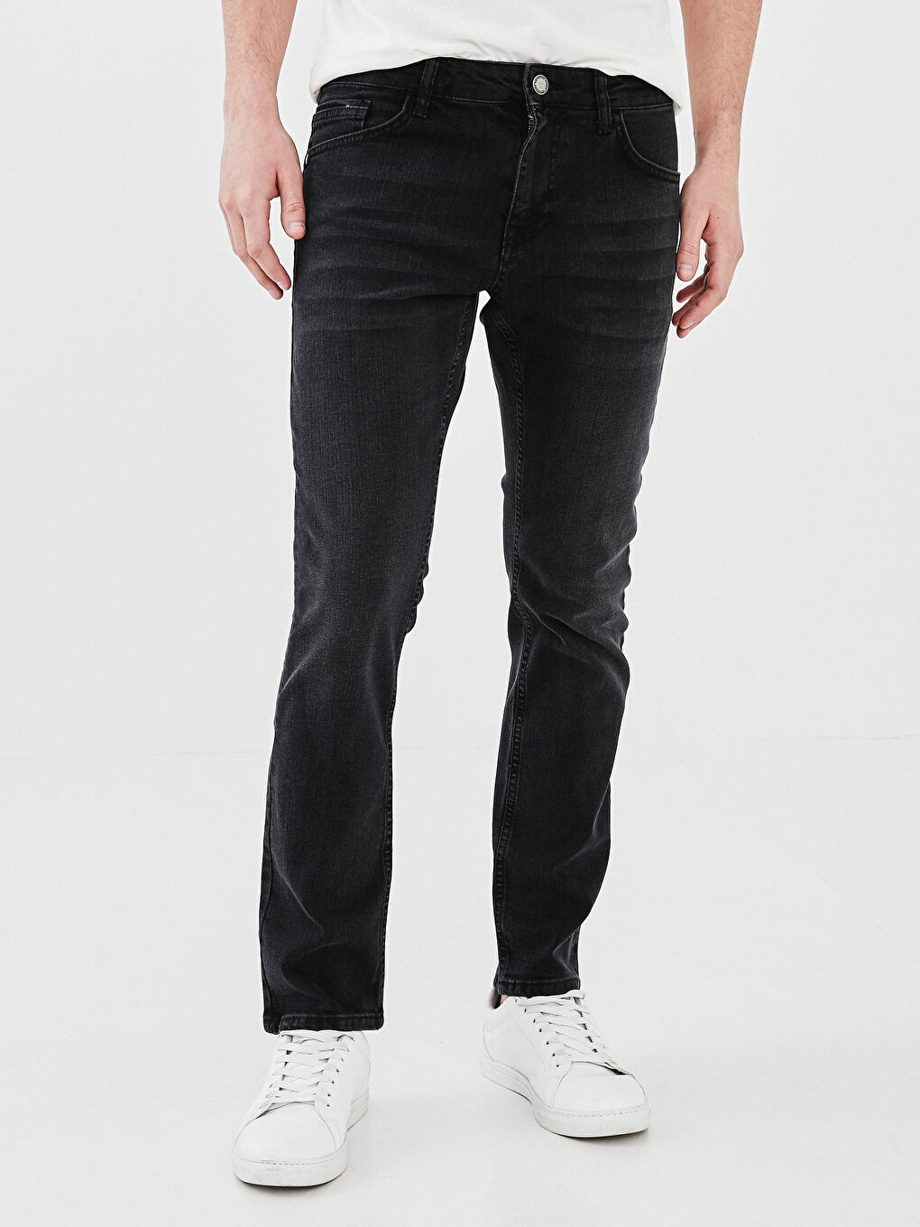 Siyah 750 Slim Fit Erkek Jean Pantolon-2