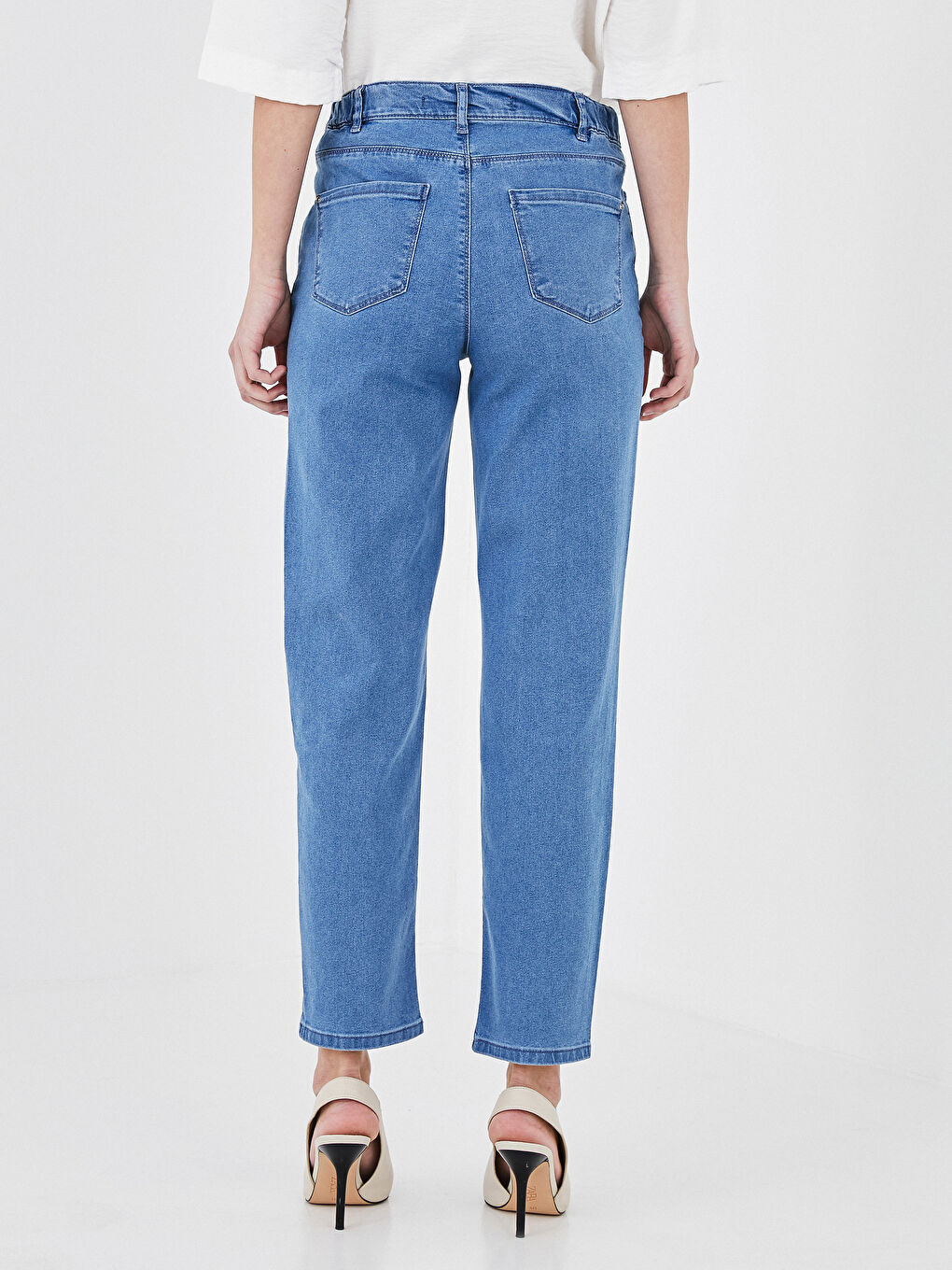 İndigo Mercury Skinny Fit Cep Detaylı Kadın Jean Pantolon-4