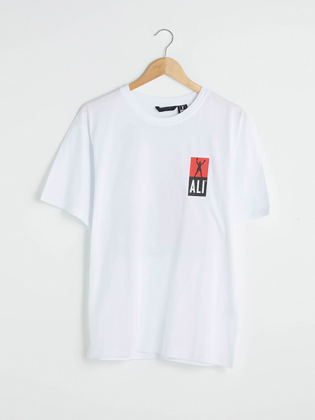 XSIDE Crew Neck Short Sleeve Muhammed Ali Printed Jersey Men's T-Shirt -S1FE29Z8-Q6K
