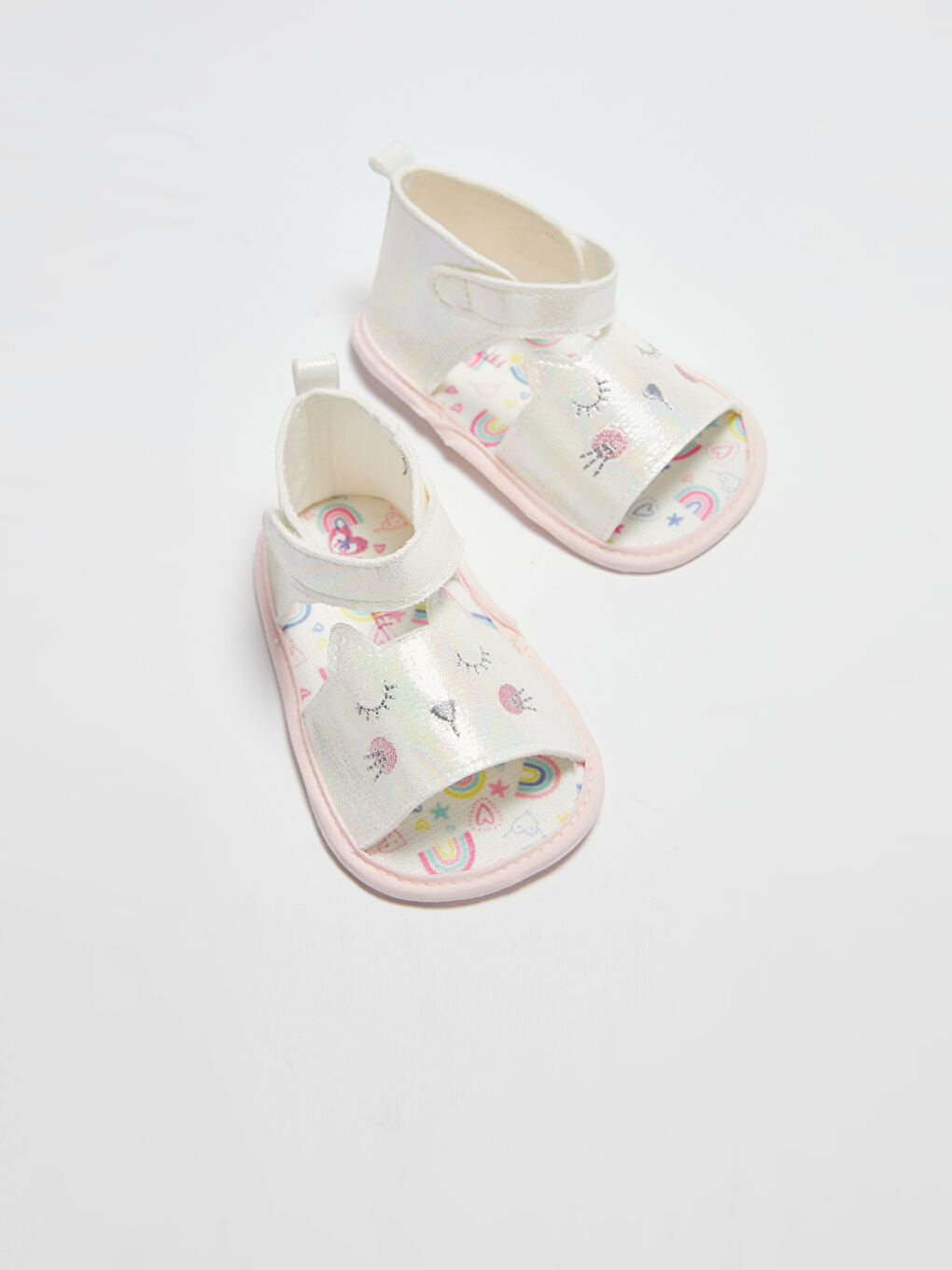 Кесте детальды алдын ала жүруге арналған сәбилерге арналған қыз үй аяқ киімі-2