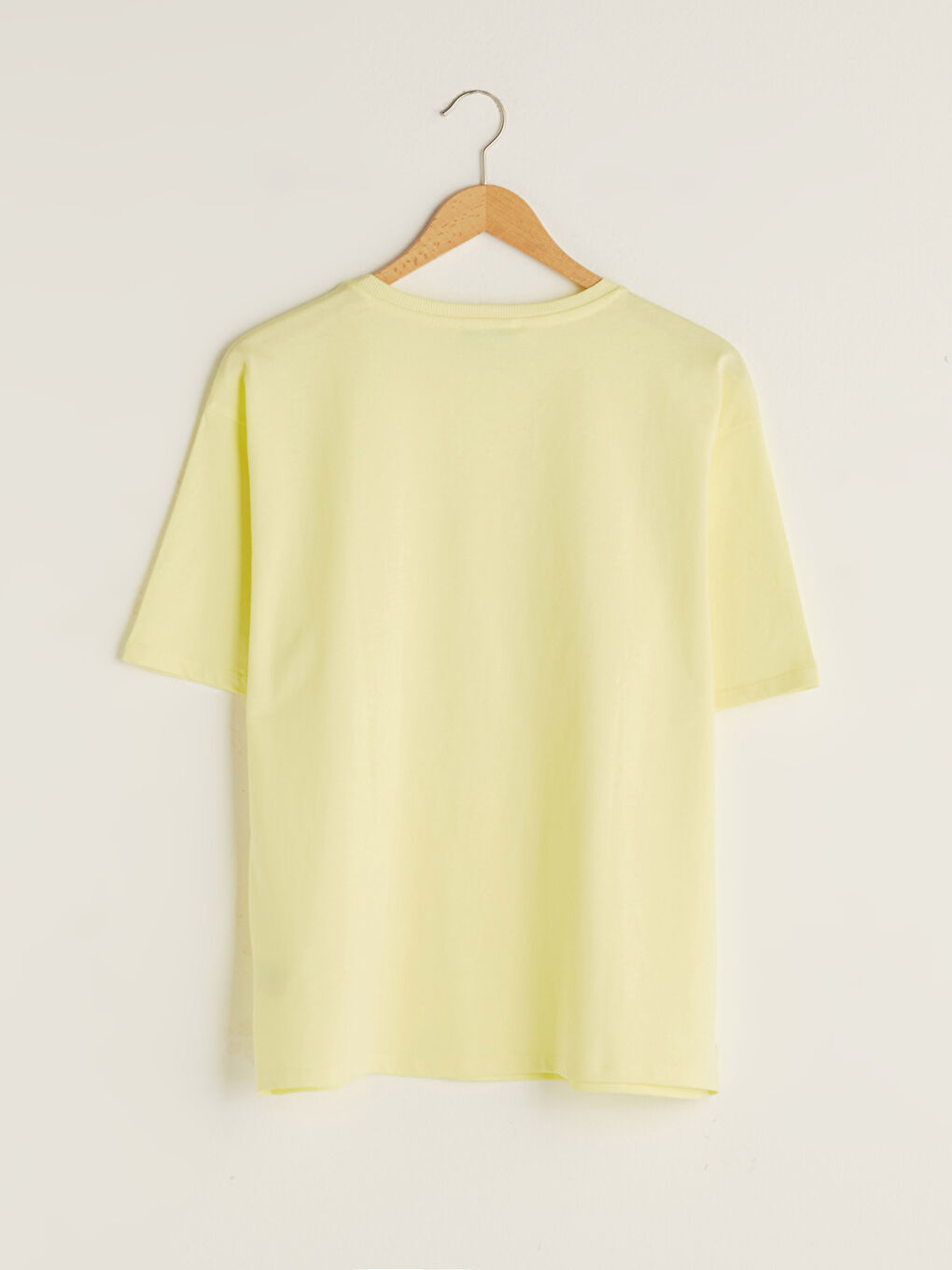 T-shirt à manches courtes imprimé à col rond pour femmes-6