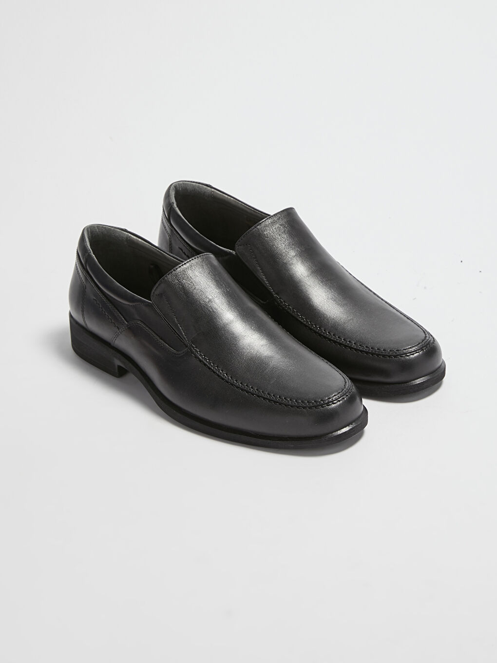 Siyah Hakiki Deri Erkek Klasik Ayakkabı