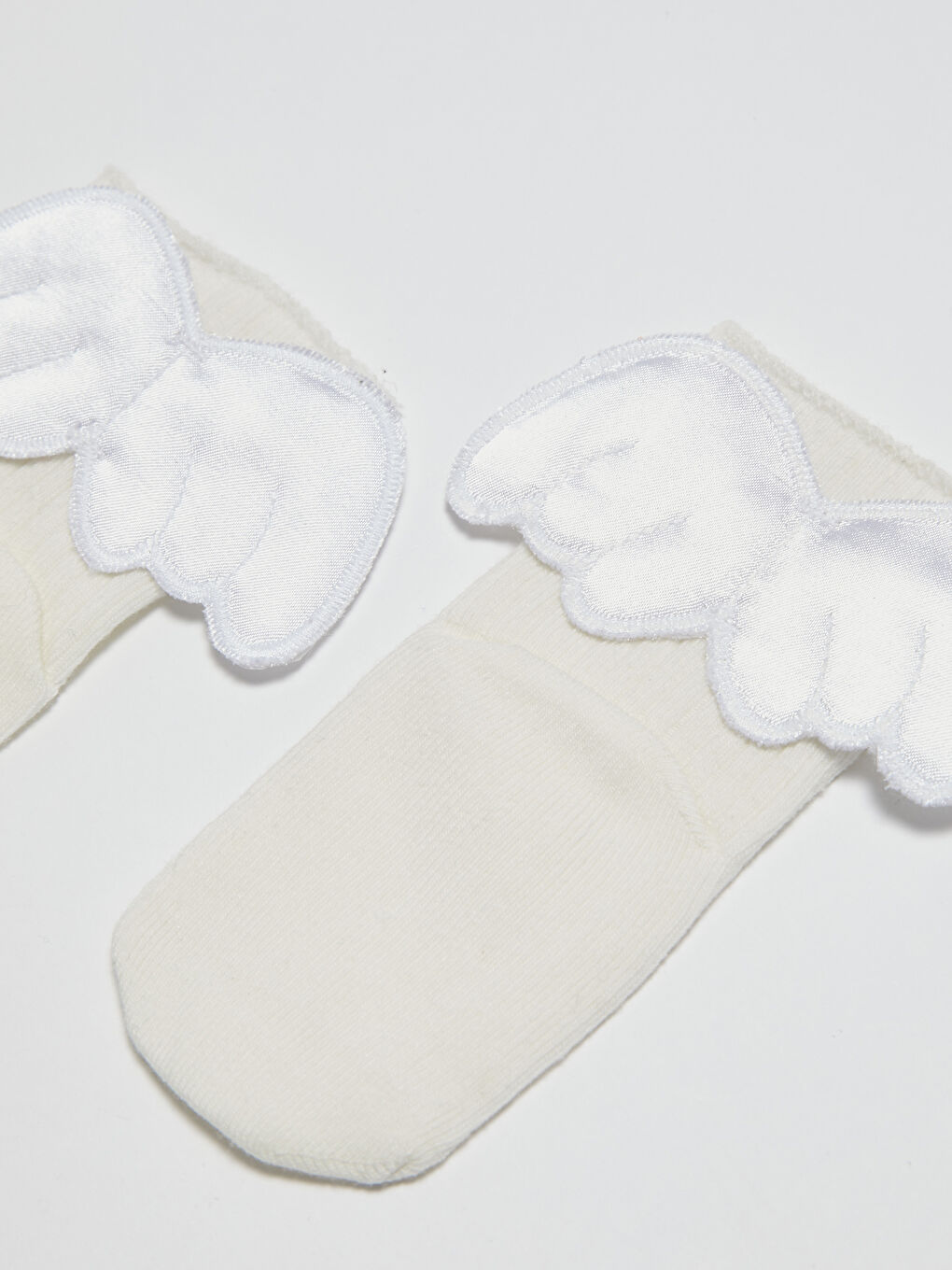 LCW baby 3 Dimensional Wing Detail Baby Girl Socks -S1FG05Z1-FFB