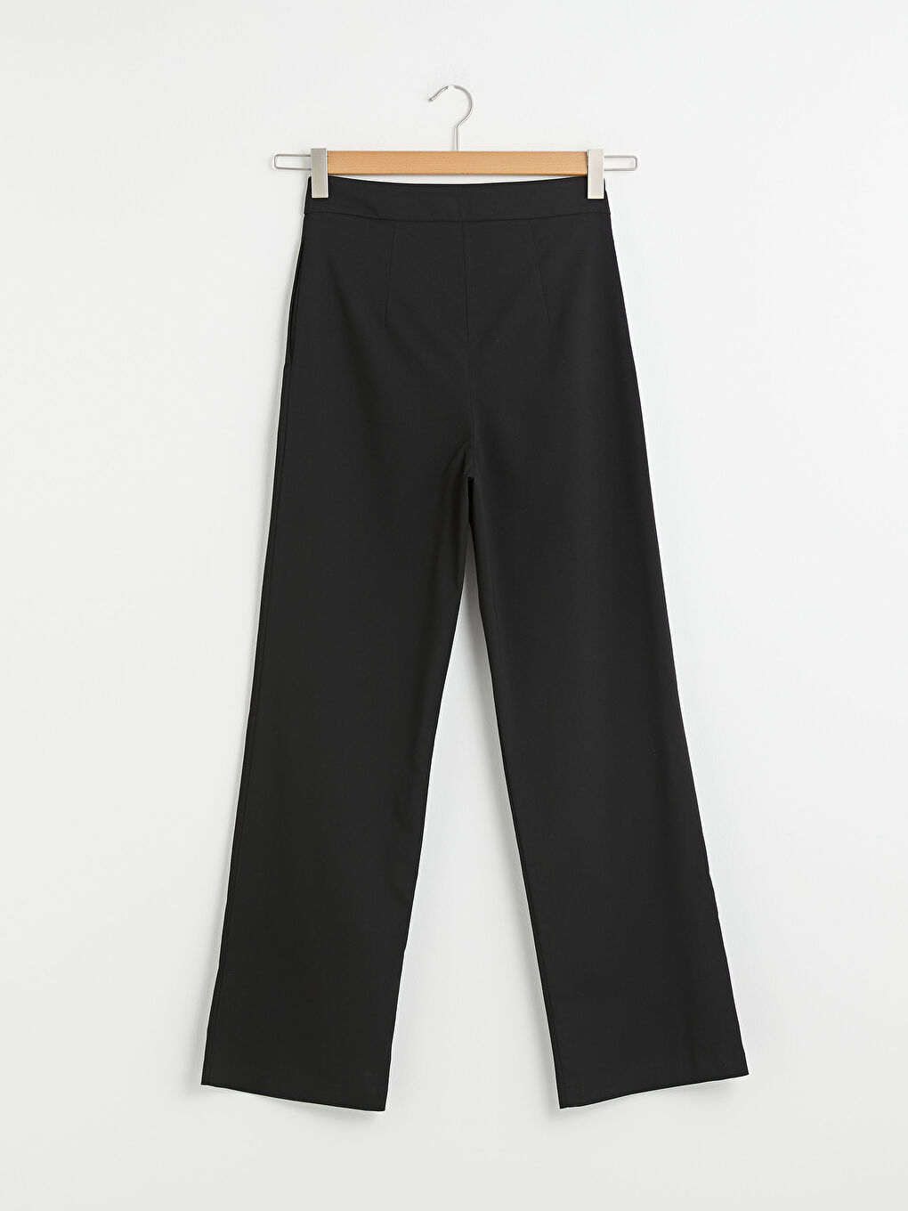 Pantalone sa visokim strukom i širokim nogavicama za žene-5