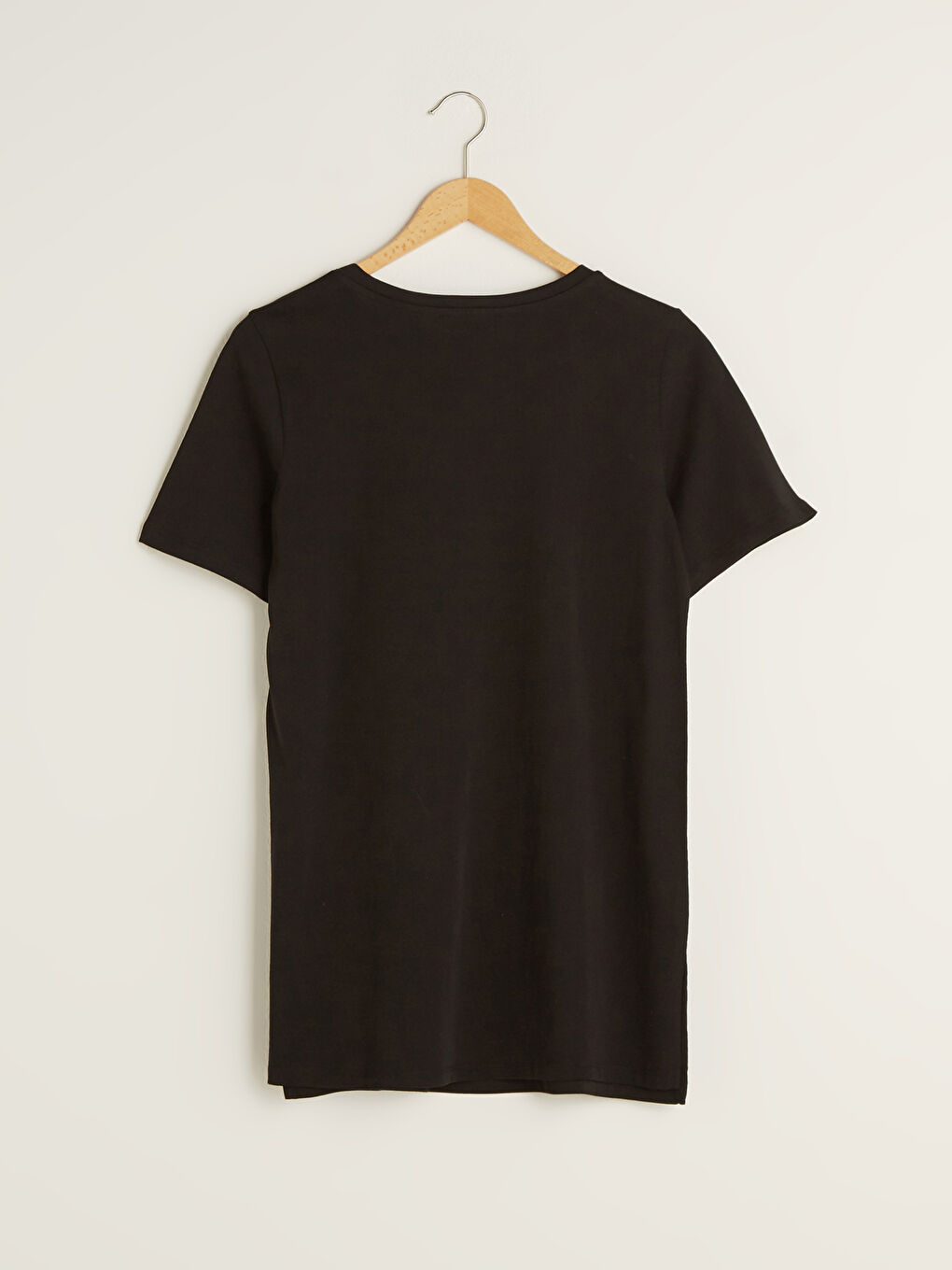 Футболка Женская Хлопковая С Коротким Рукавом, Круглым Вырезом И Принтом-Слоганом-7