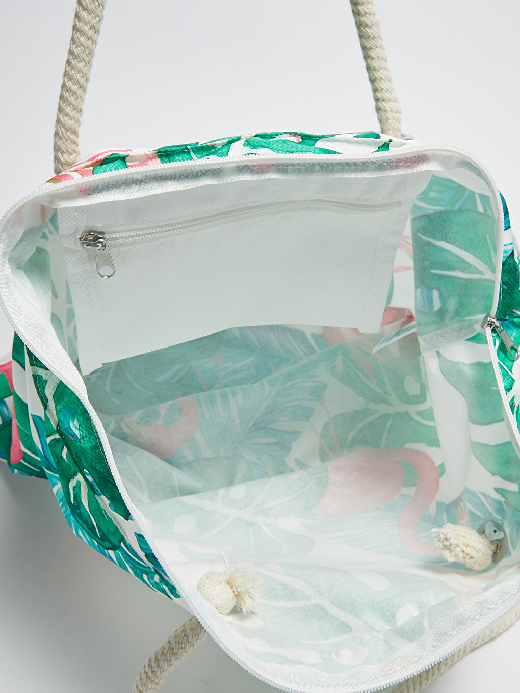 LC Waikiki Torba za plažu sa flamingo printom -S1FK79Z8-LU7