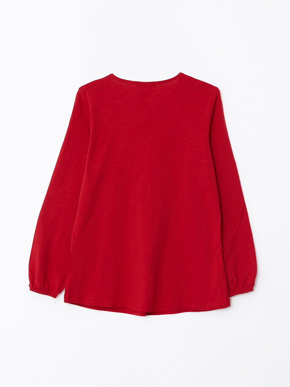 Bağlamalı Yaka Nakışlı Uzun Kollu Kadın Bluz-6