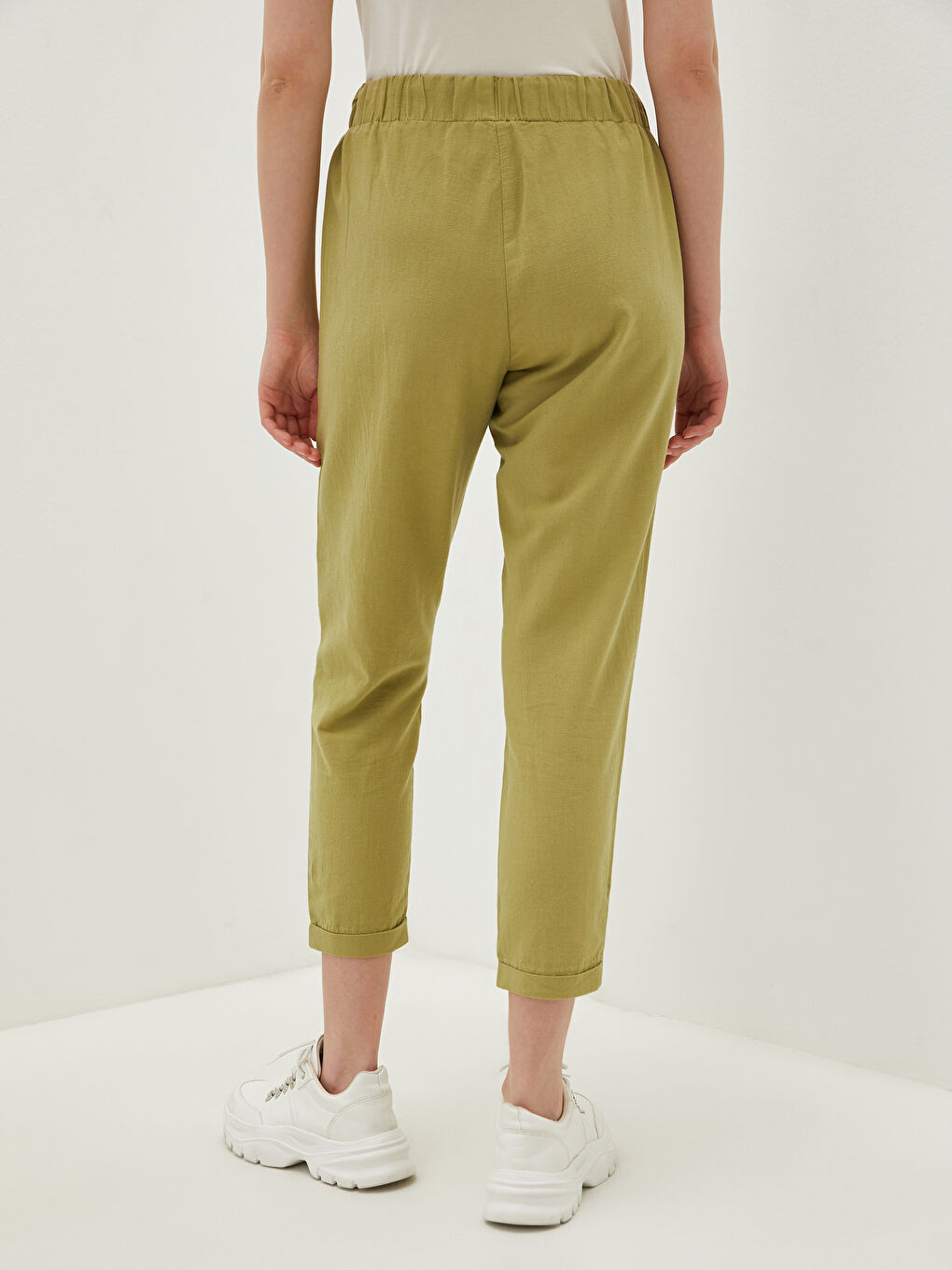 LCW Vision Hose für Damen mit elastischem Bund, weiter Passform und Taschen -S1FL06Z8-GFJ
