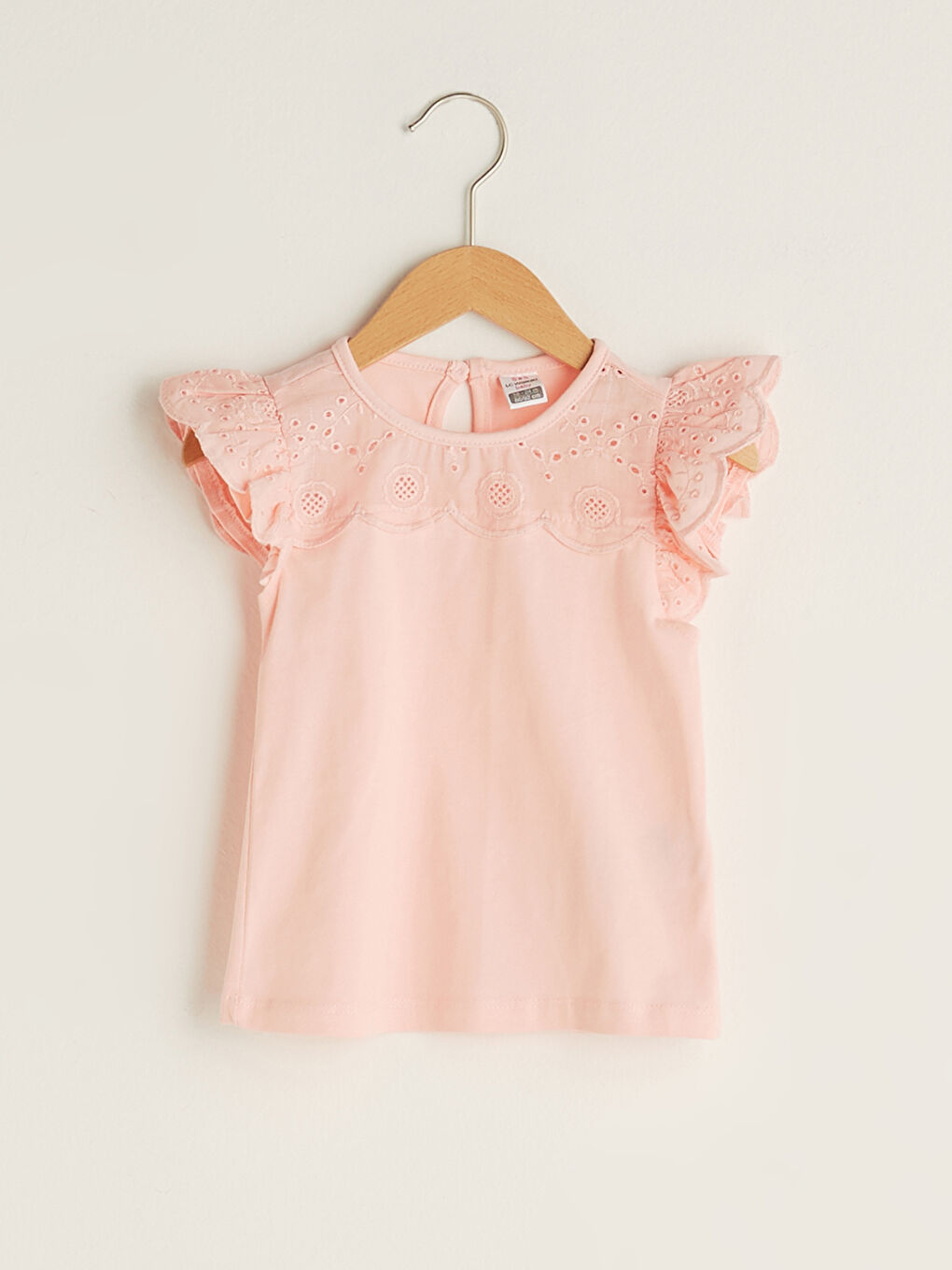LCW baby Rundhalsausschnitt Kurzarm Baby Mädchen T-Shirt -S1FL49Z1-FTG