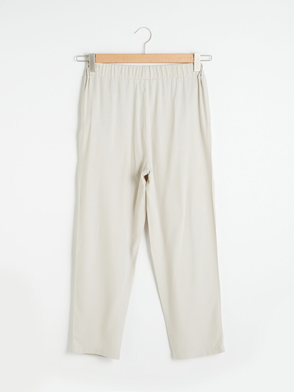LCW Modest Elastic Waist Comfort Fit Harem Trousers for Women -S1FL66Z8-RNZ