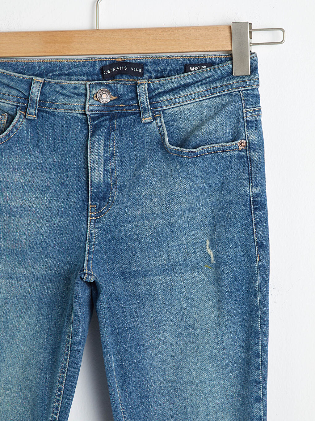 İndigo Mercury Skinny Fit Cep Detaylı Kadın Jean Pantolon-7