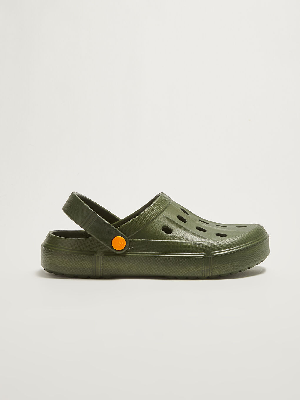 Haki Delikli Görünümlü Erkek Sandalet-1