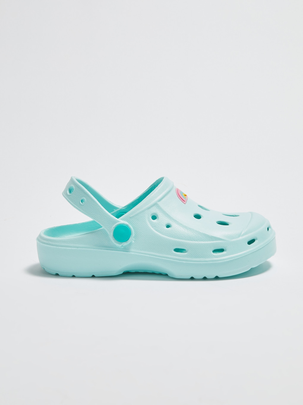 Perforated Look Girl Sandals-1