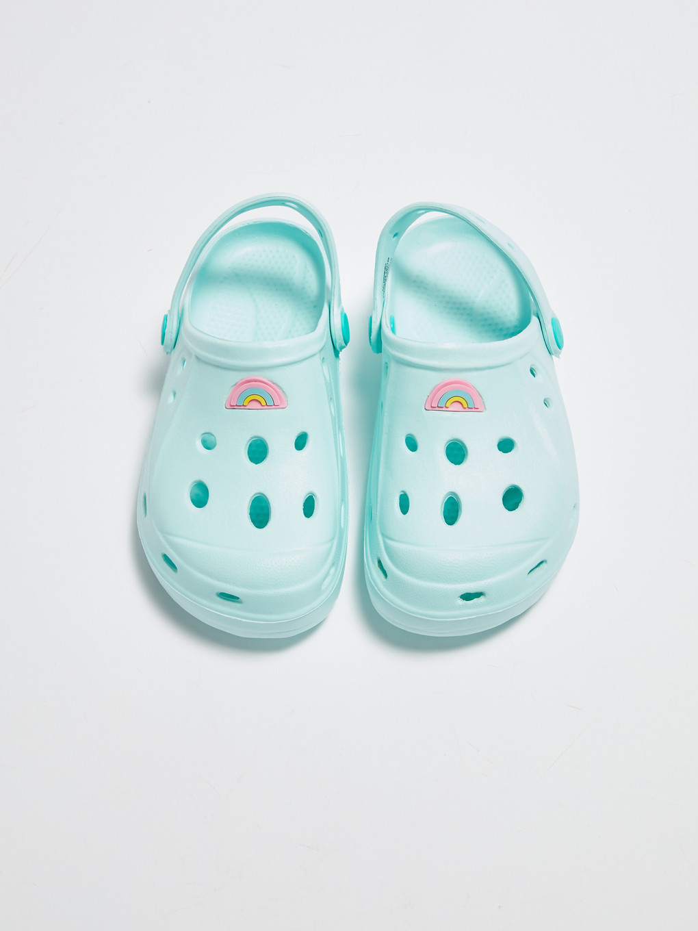 Perforated Look Girl Sandals-2