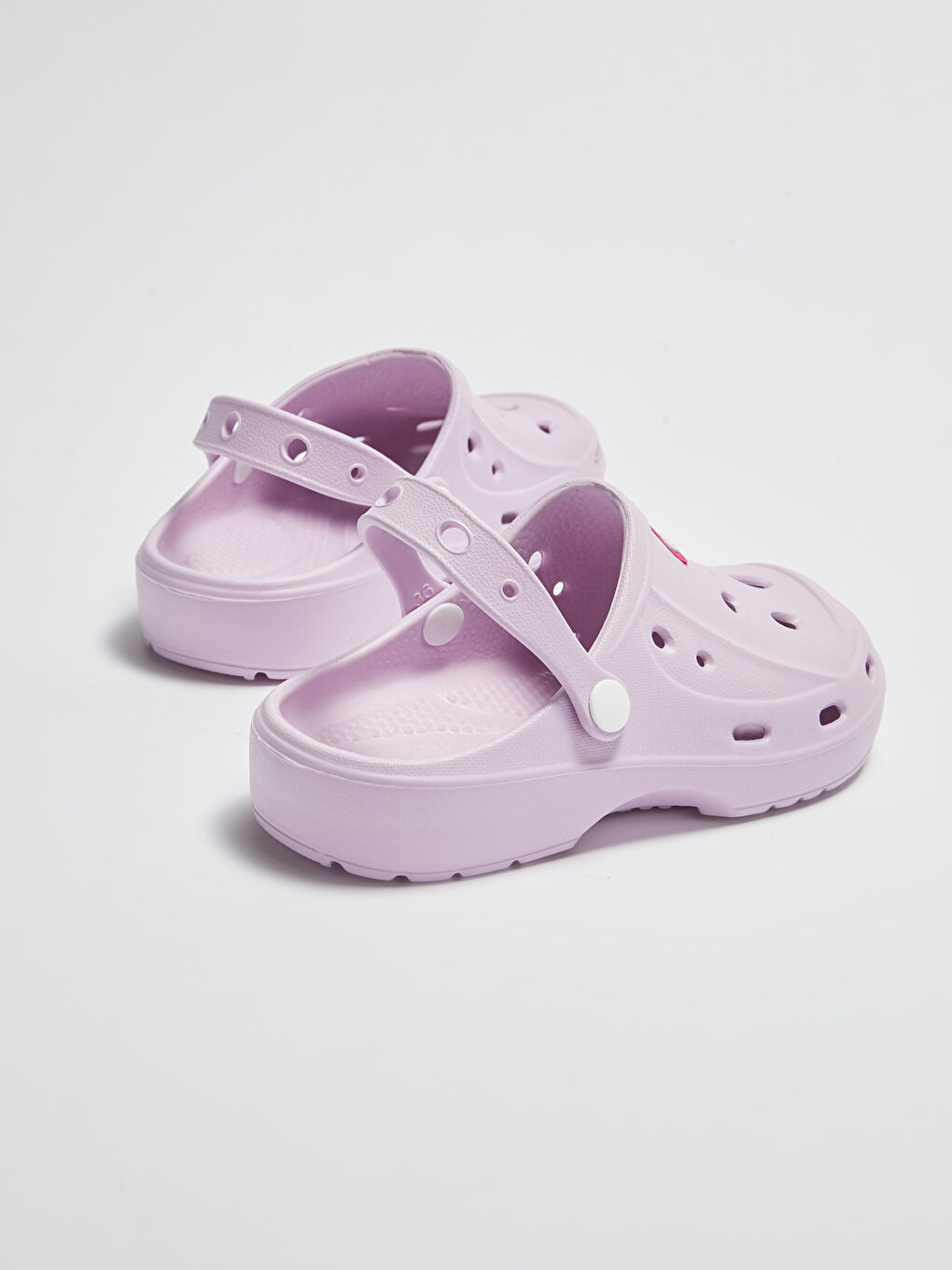 Lila Delikli Görünümlü Kız Çocuk Sandalet-4