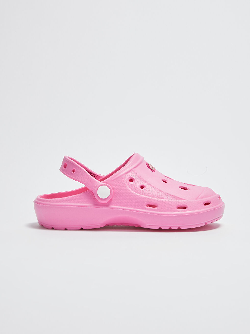 Fuşya Delikli Görünümlü Kız Çocuk Sandalet-1