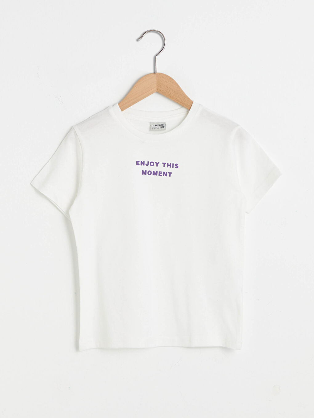 Crew Neck Basic Short Sleeve Cotton Boy T-shirt