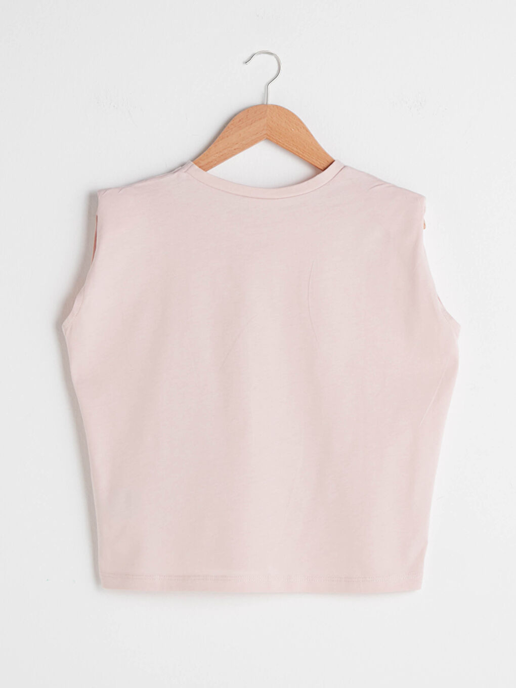 Djevojka RUŽIČASTA Majica bez rukava-1