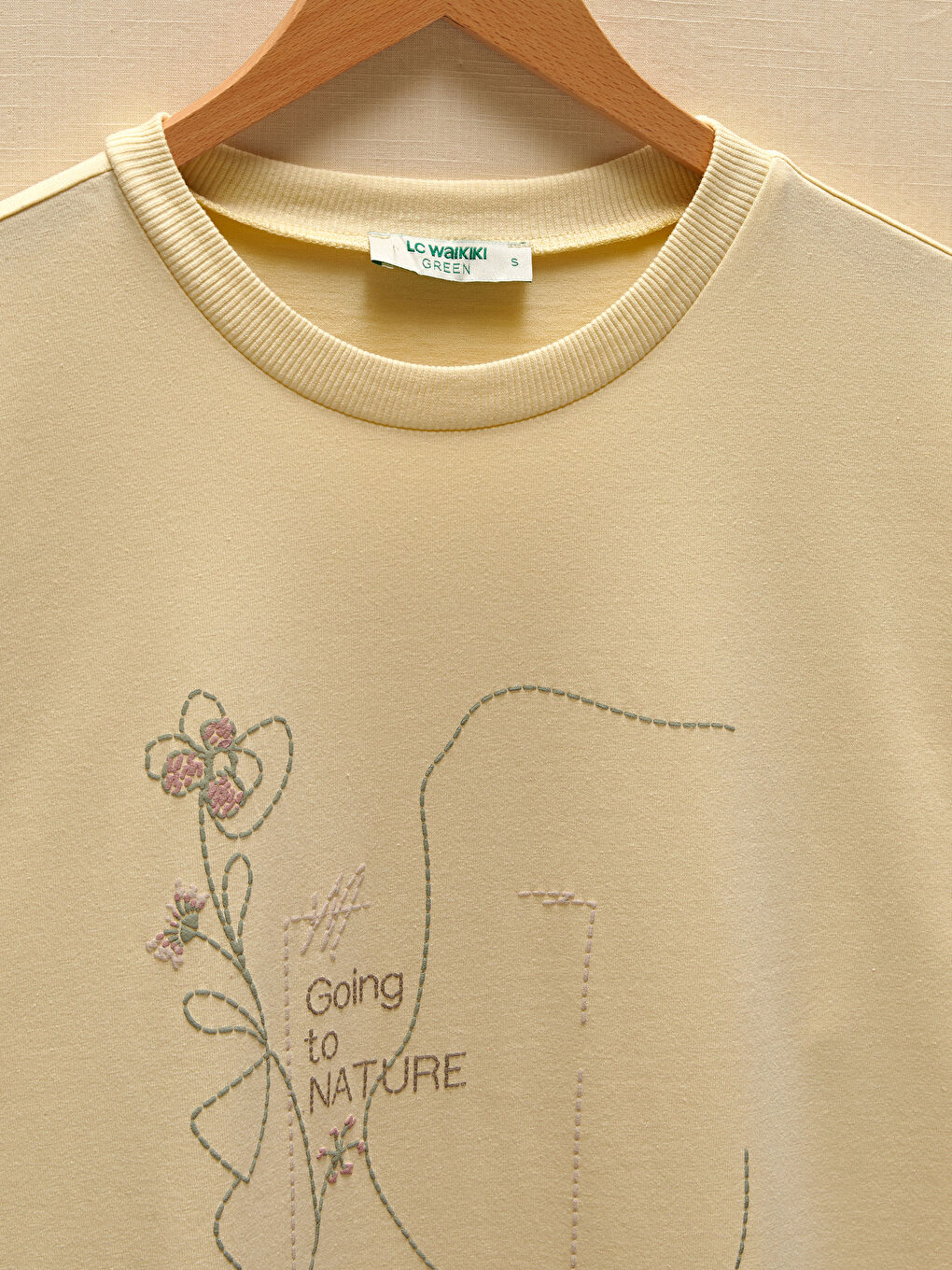 Crew Neck Printed Long Sleeve Women's Tunic-6