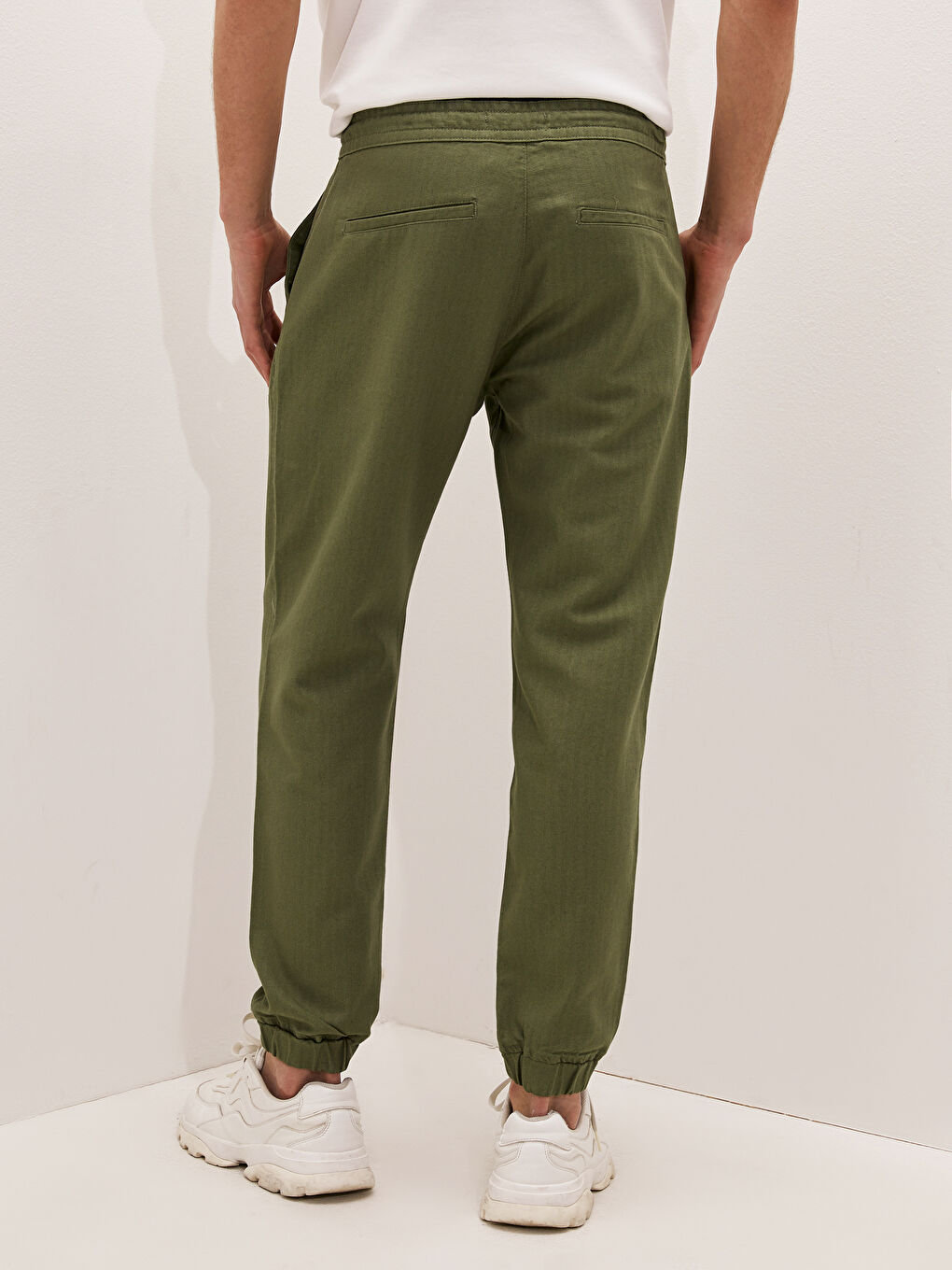 Slim Fit Men's Jogger Trousers-5