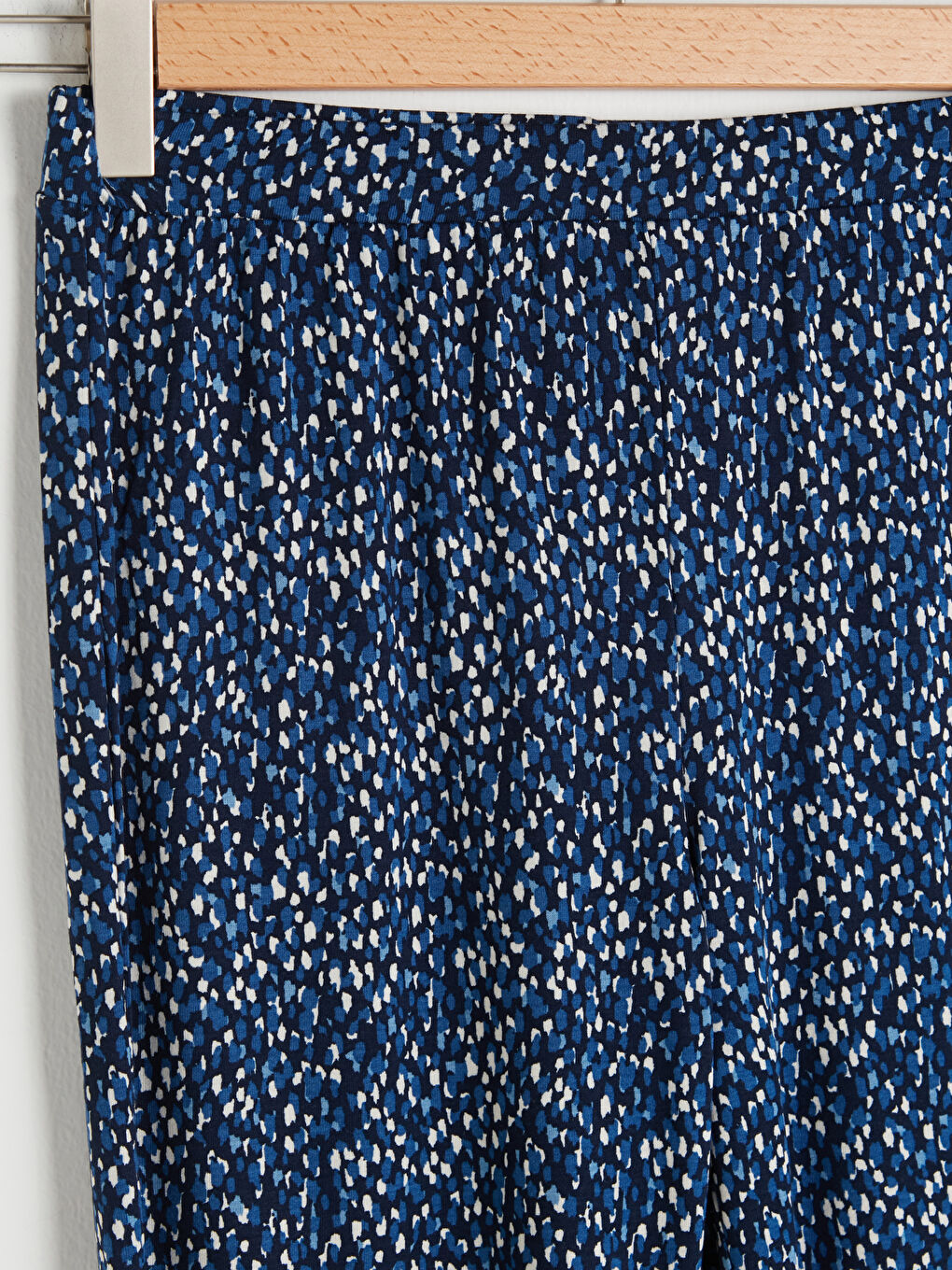 Beli Lastikli Desenli Kadın Eşofman Alt-6