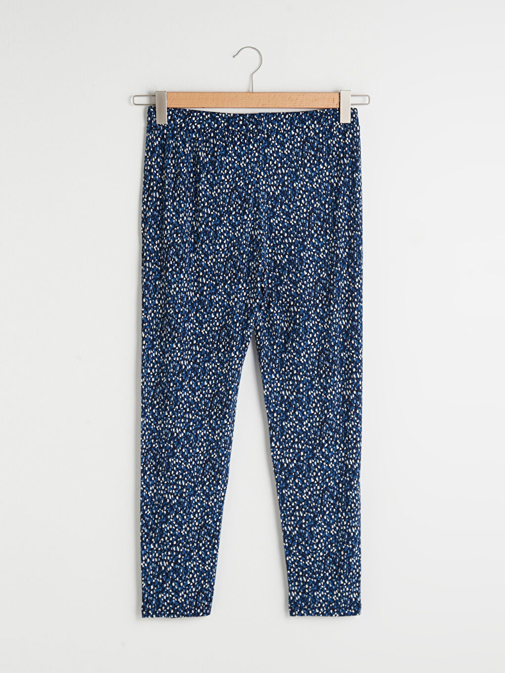 Beli Lastikli Desenli Kadın Eşofman Alt-7